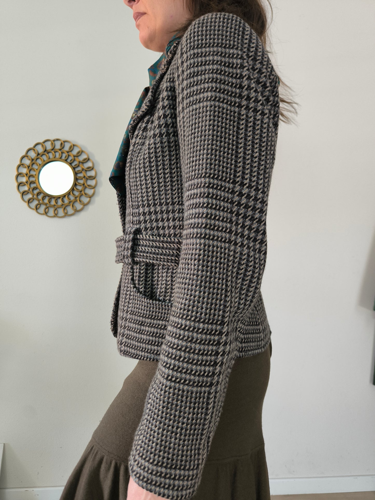 Blazer/caban United Colors of Benetton marrone tg M