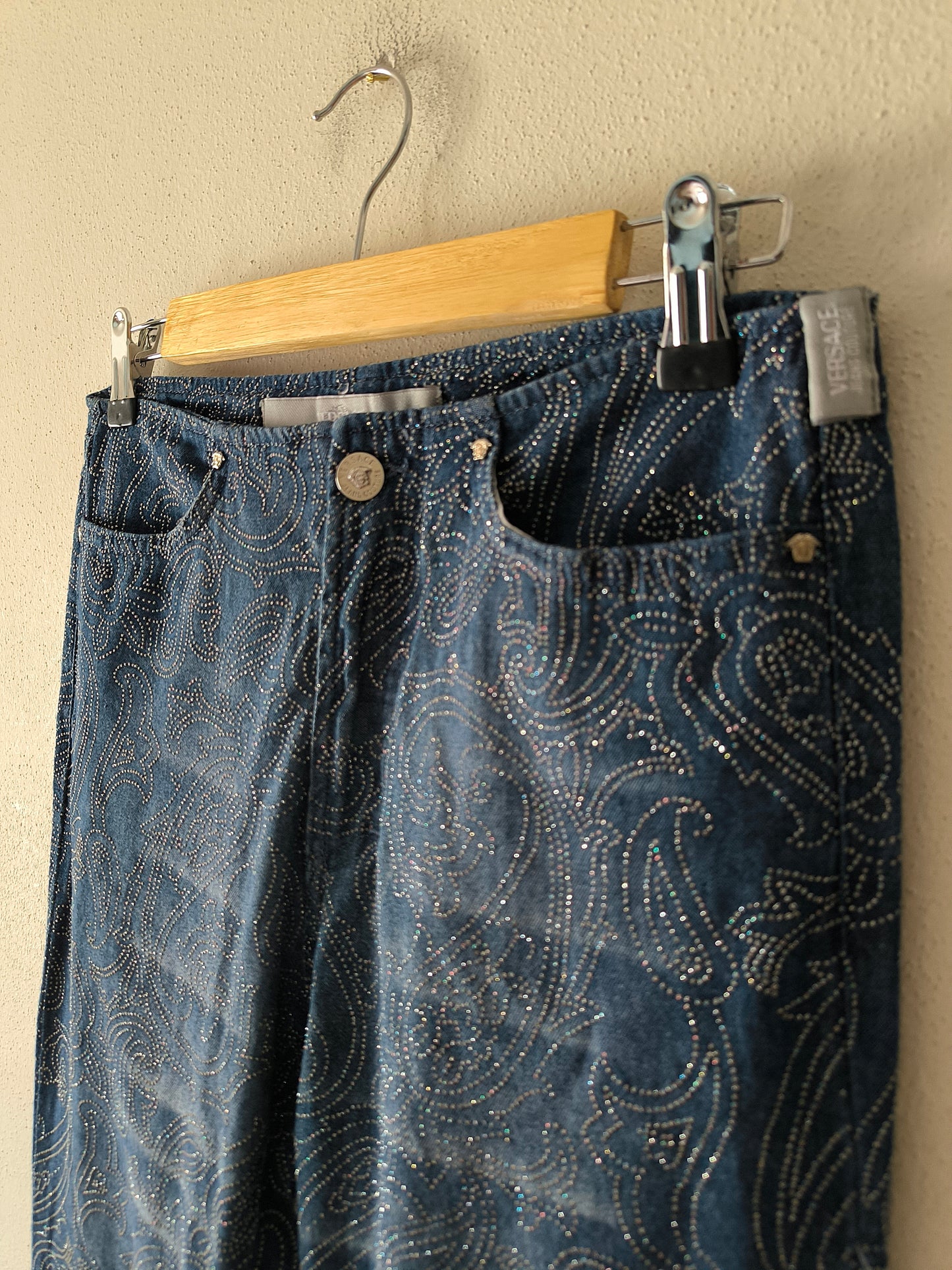 Versace Jeans con brillantini tg 26/40