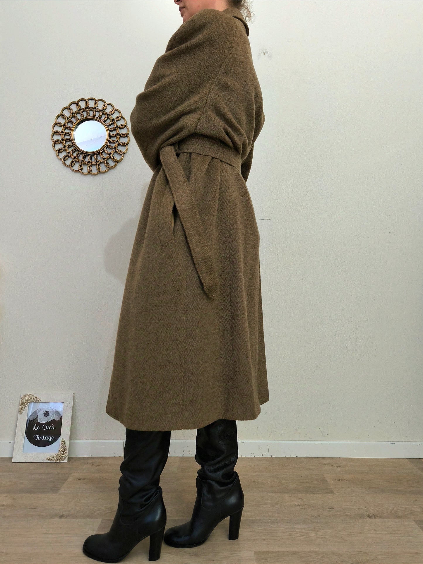 Cappotto Loden marrone tg 48