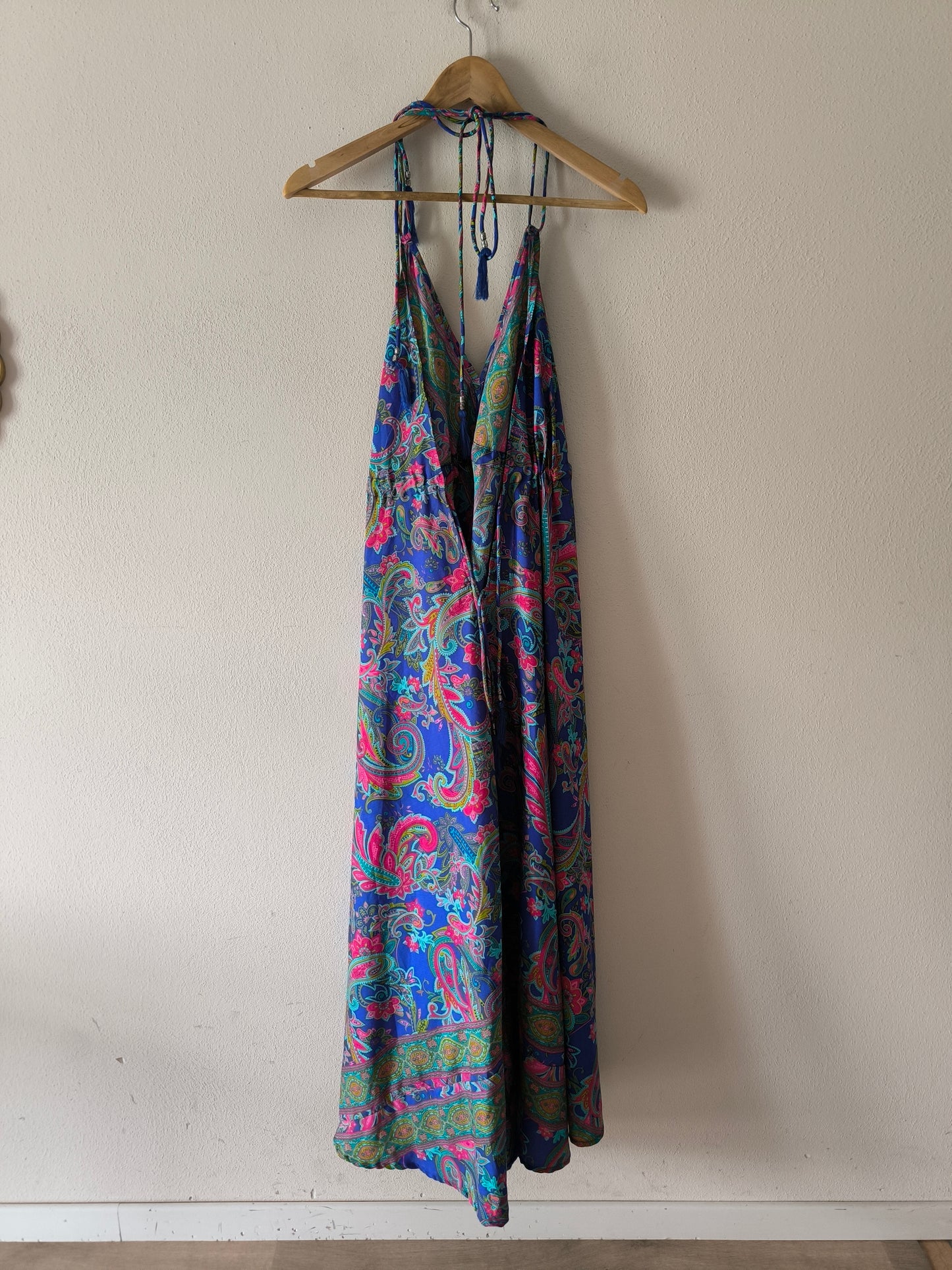 Abito Boho in misto seta tg U