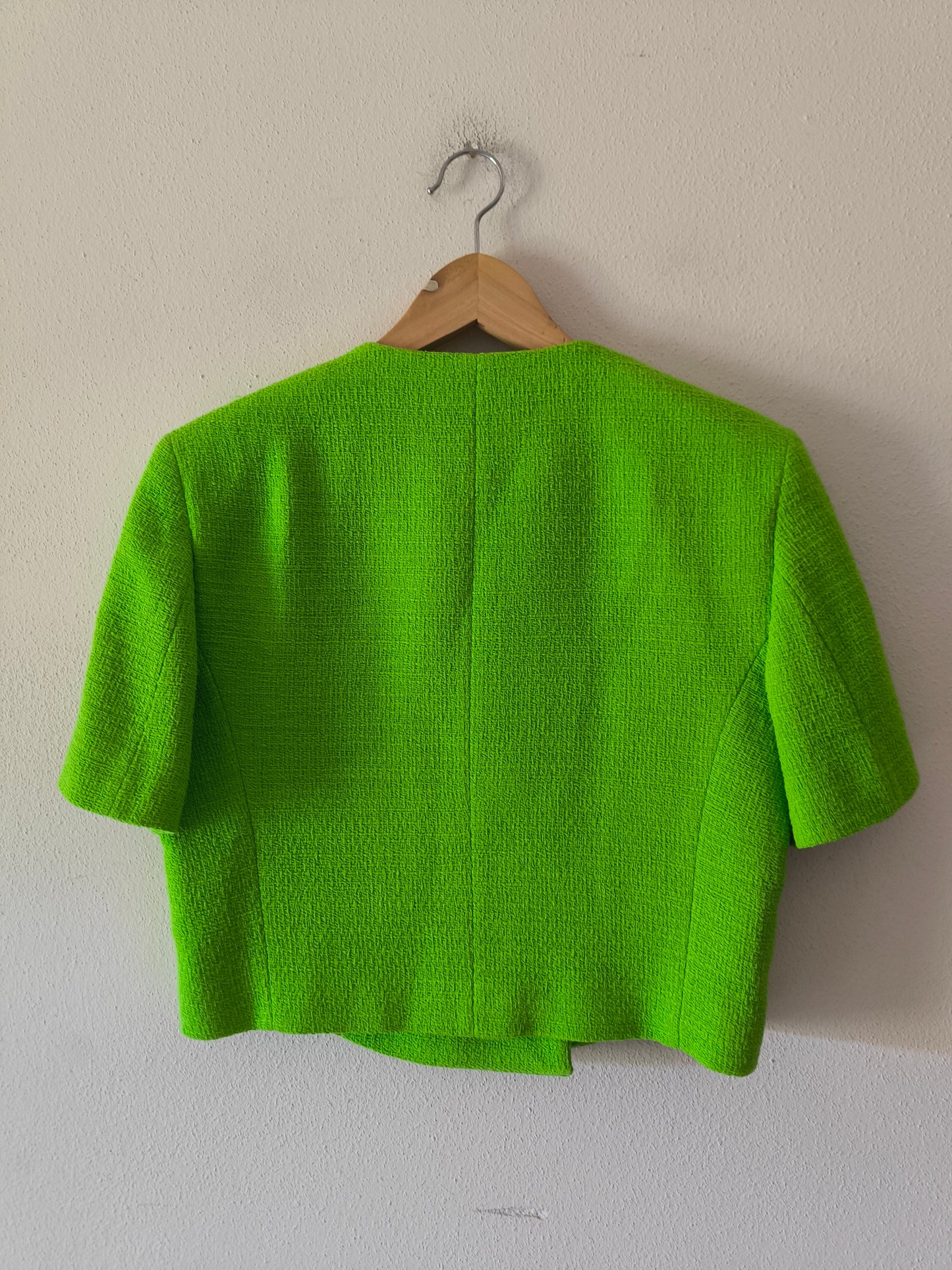 Blazer corto Zara verde