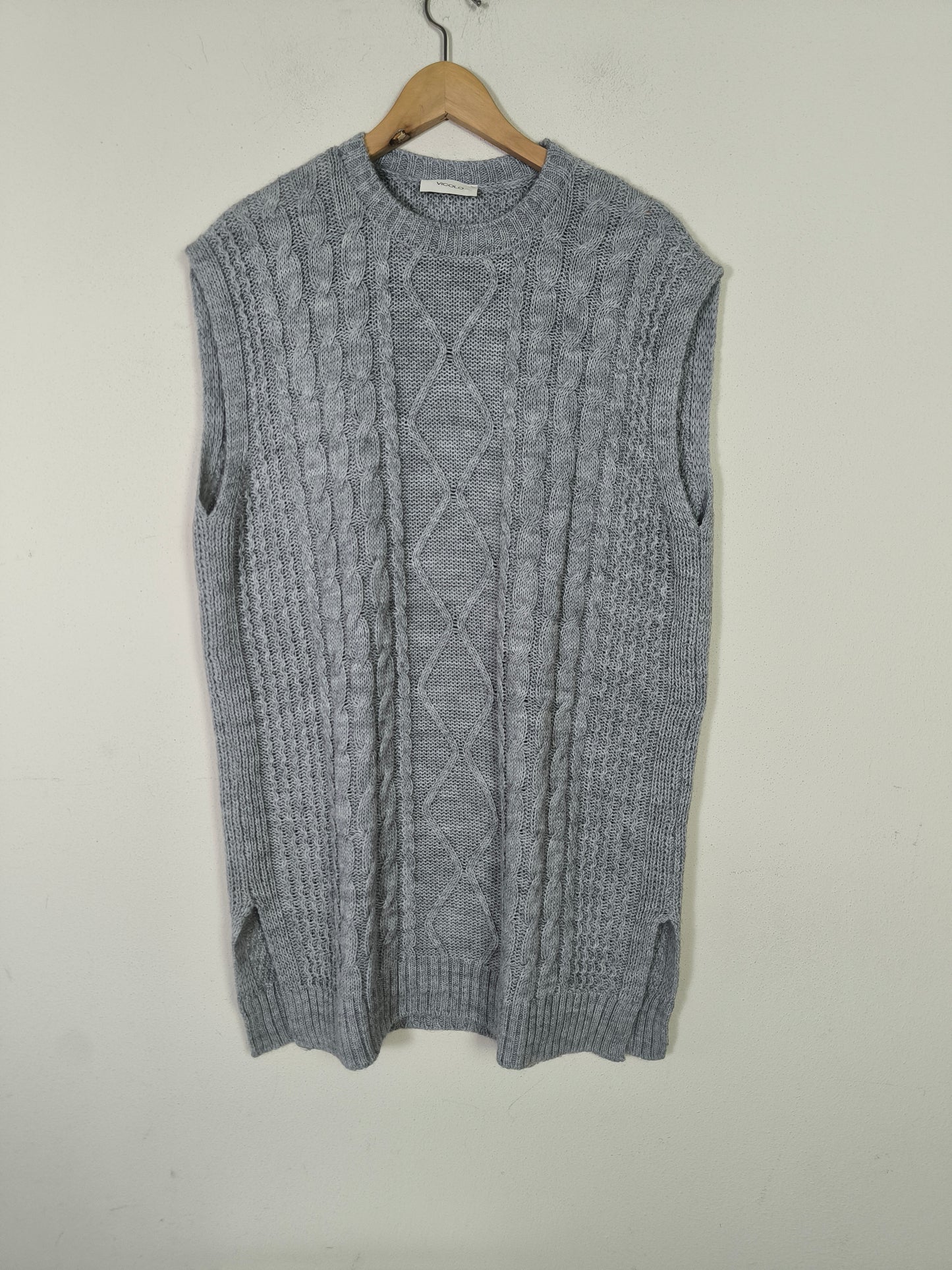 Maxi pull / minidress Vicolo grigio