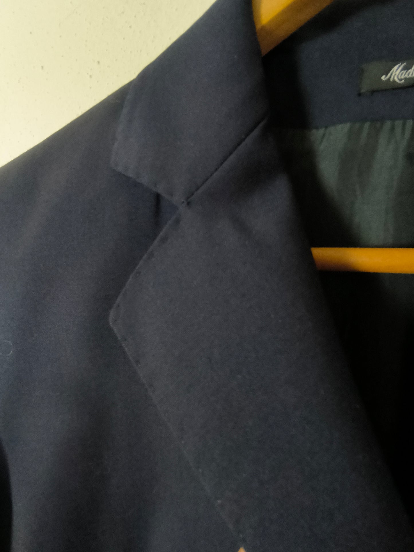 Blazer blu notte fresco lana tg 42