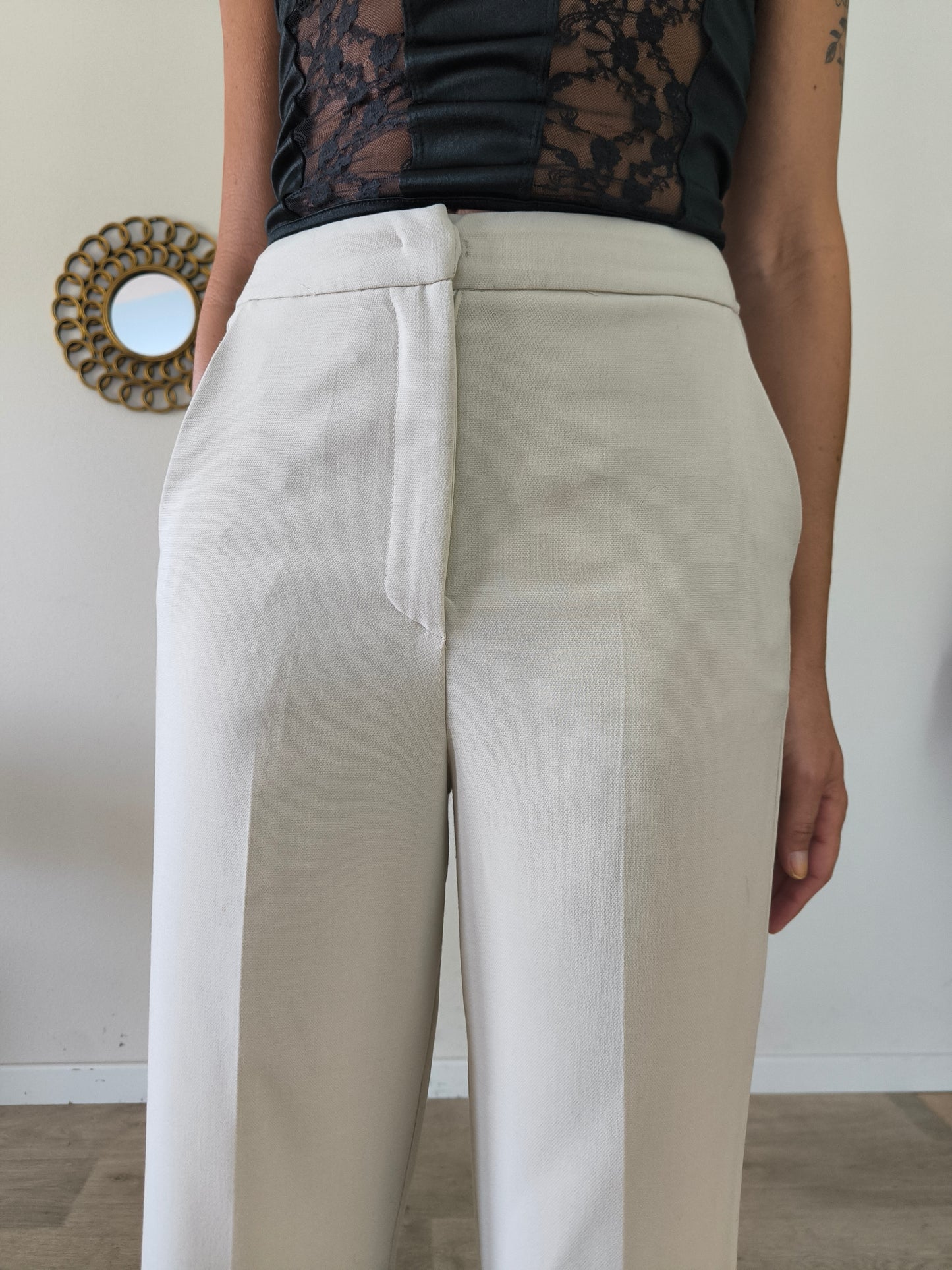 Pantalone panna Kartika