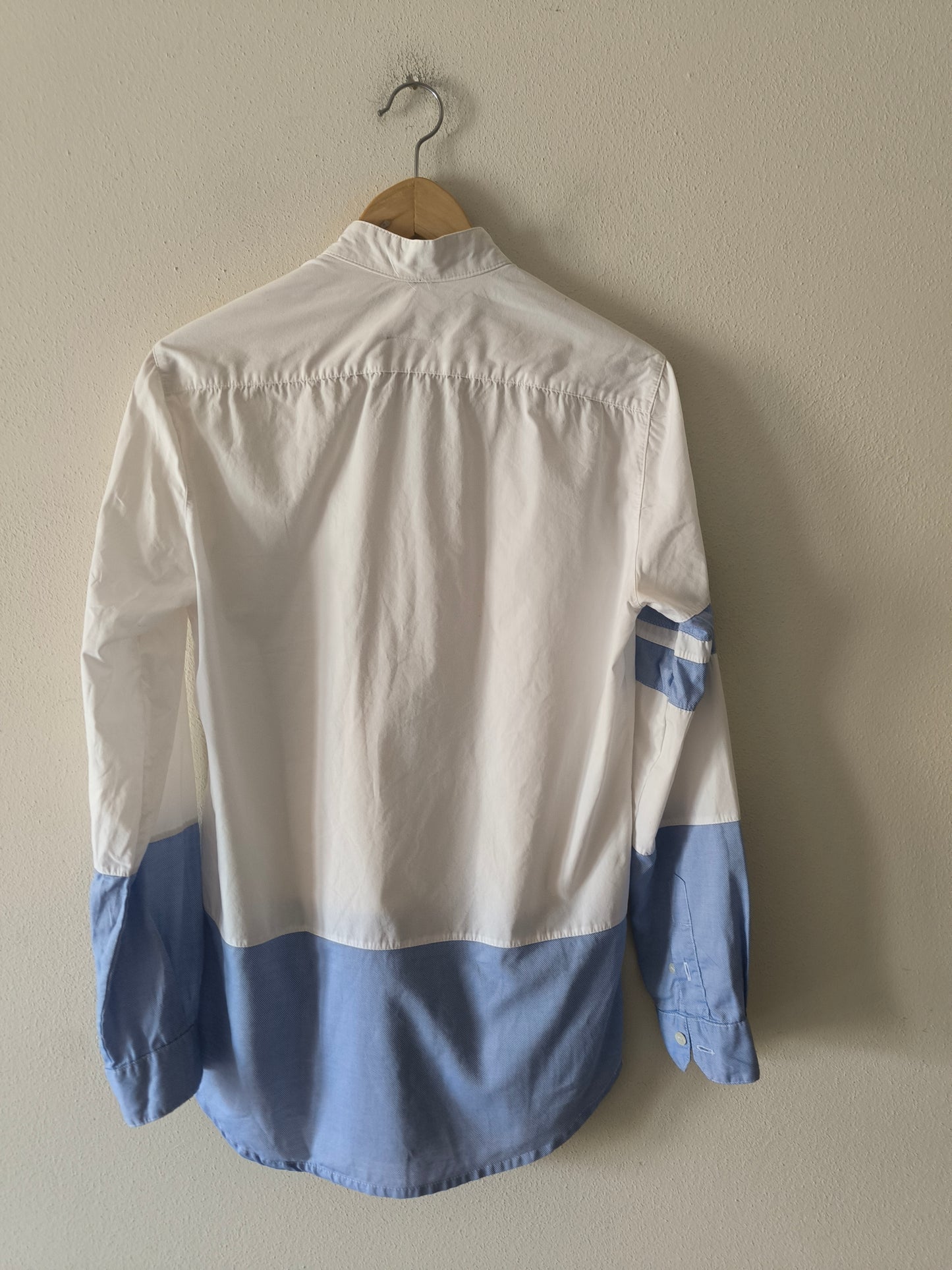 Camicia bianca/azzurra Clap Your Hand