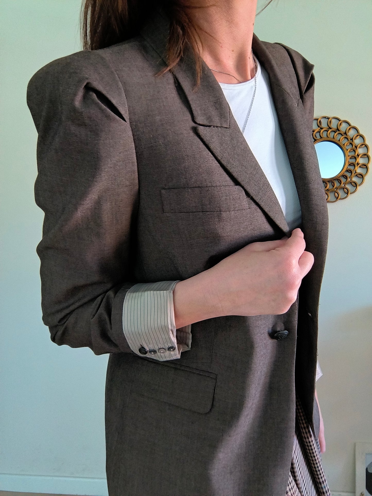 Blazer primaverile marrone tg M