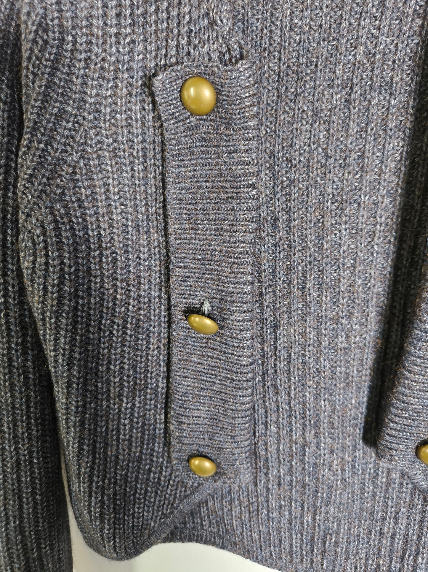 Giacchino in baby Alpaca tg M grigio scuro
