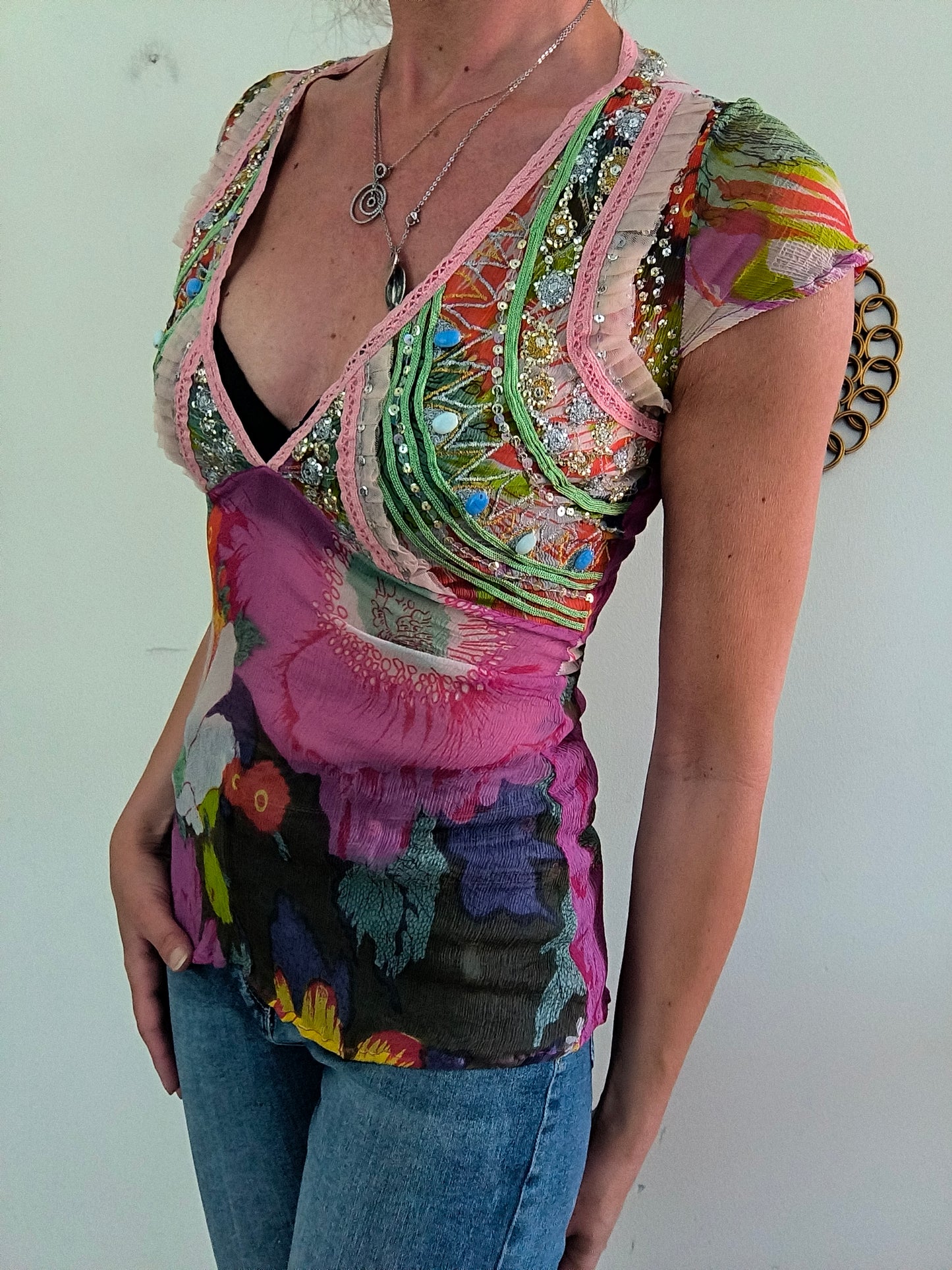 Top in seta Antik Batik