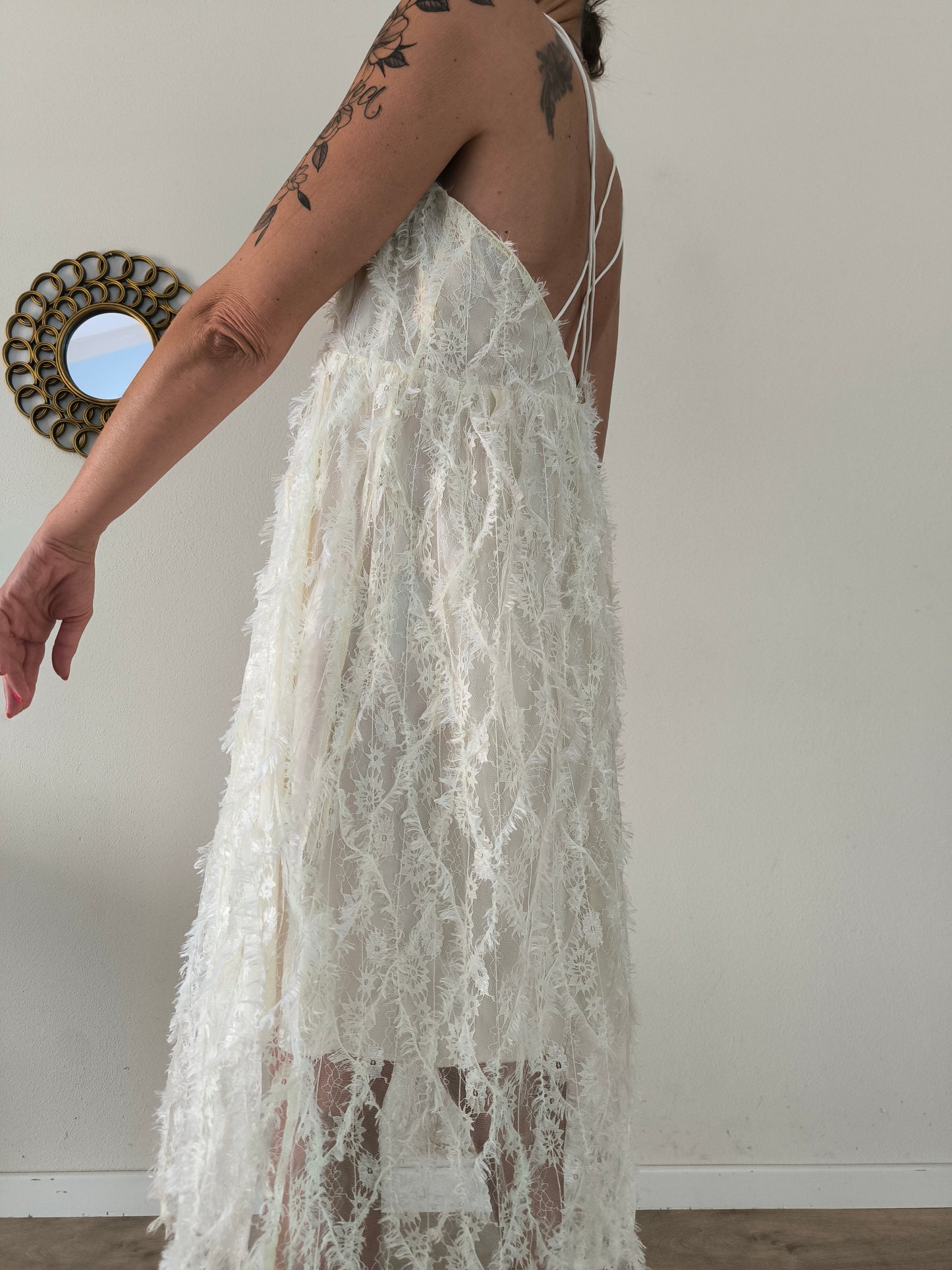Abito elegante bianco