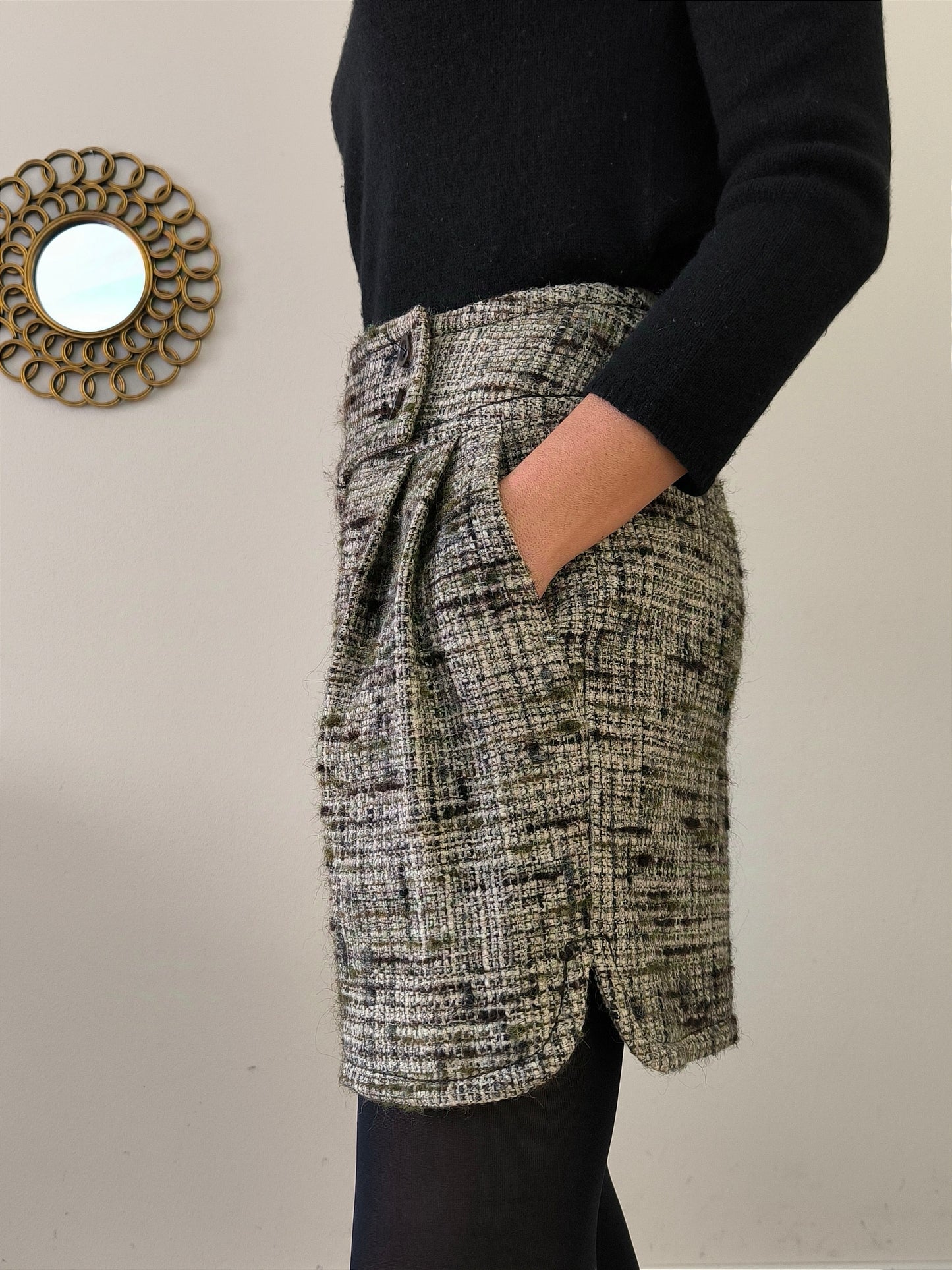 Pantaloncino Sportmax in tweed tg M