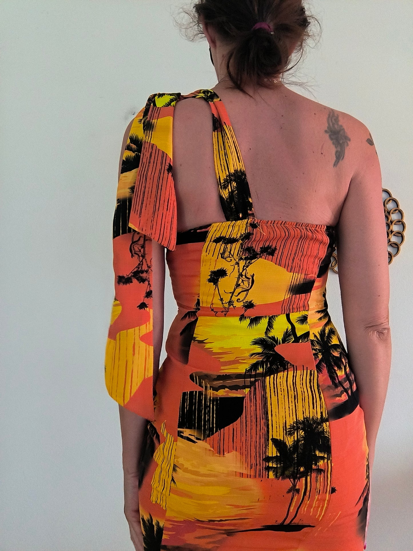 Abito Hawaiano colorato