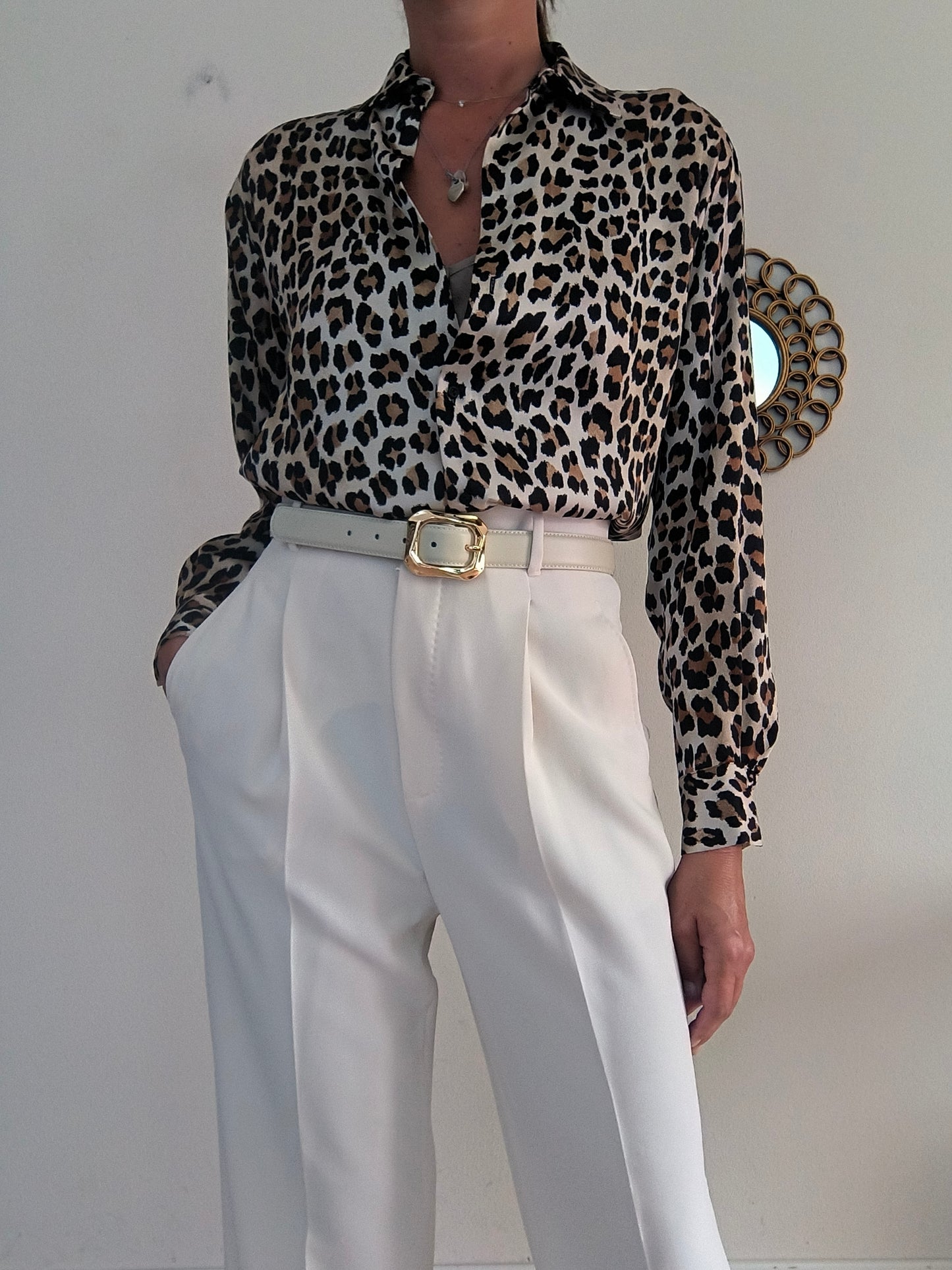 Camicia animalier zara