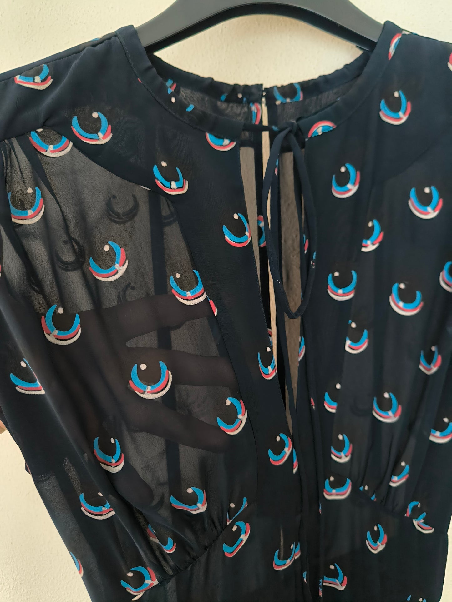 Maxi abito vintage fantasia