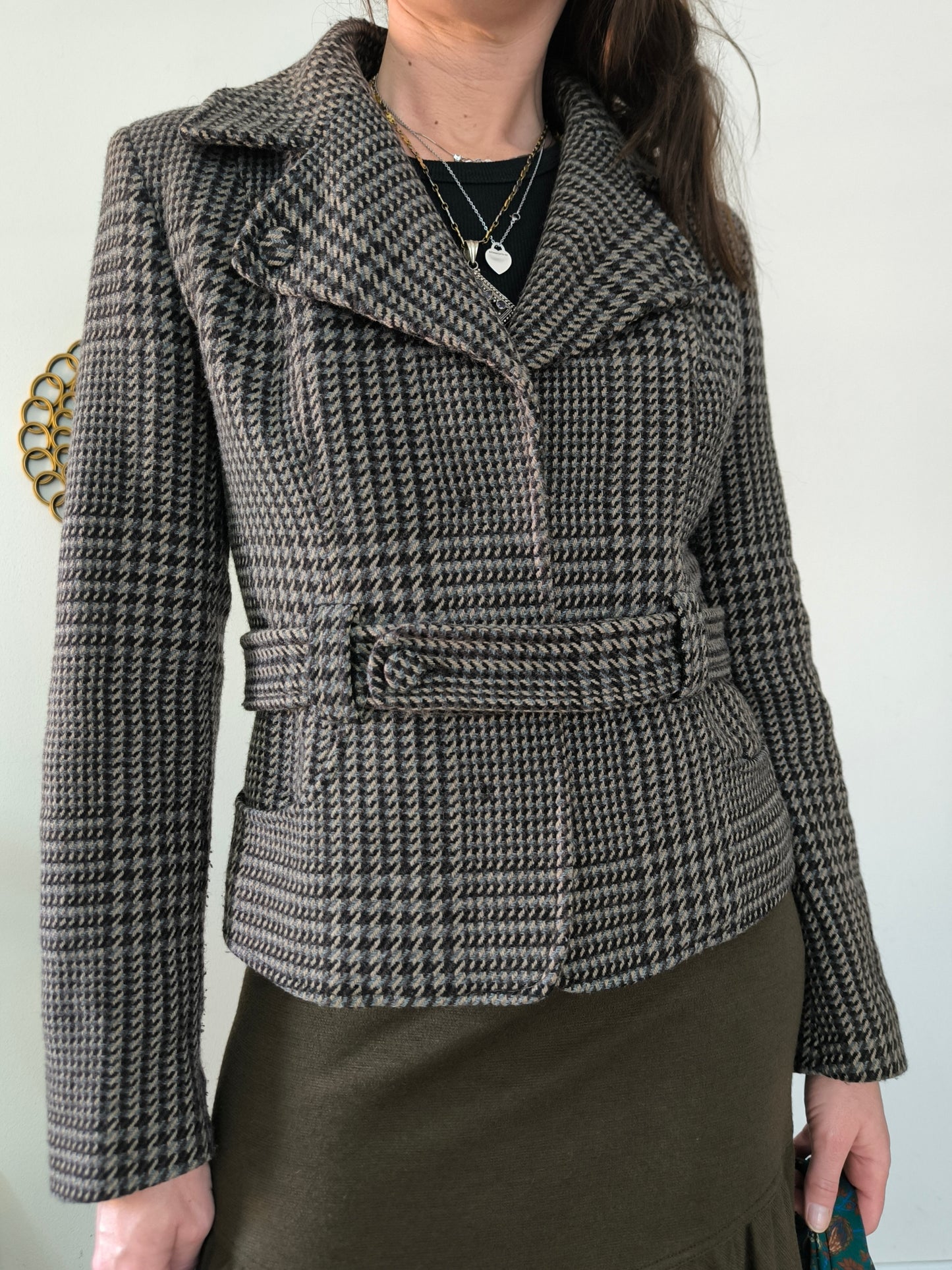Blazer/caban United Colors of Benetton marrone tg M