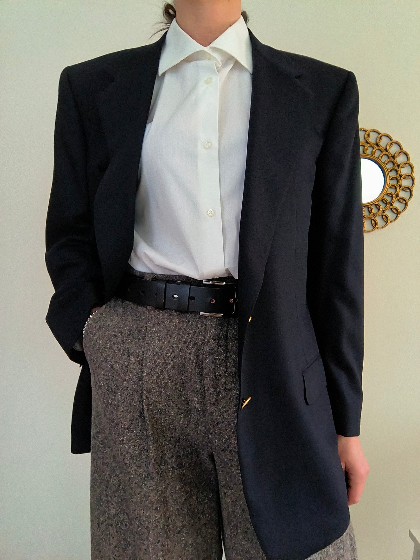 BURBERRYS blazer nero unisex