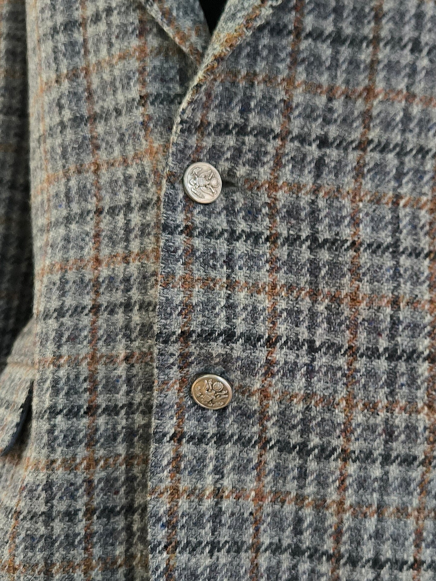 Blazer Harris Tweed in pura Lana