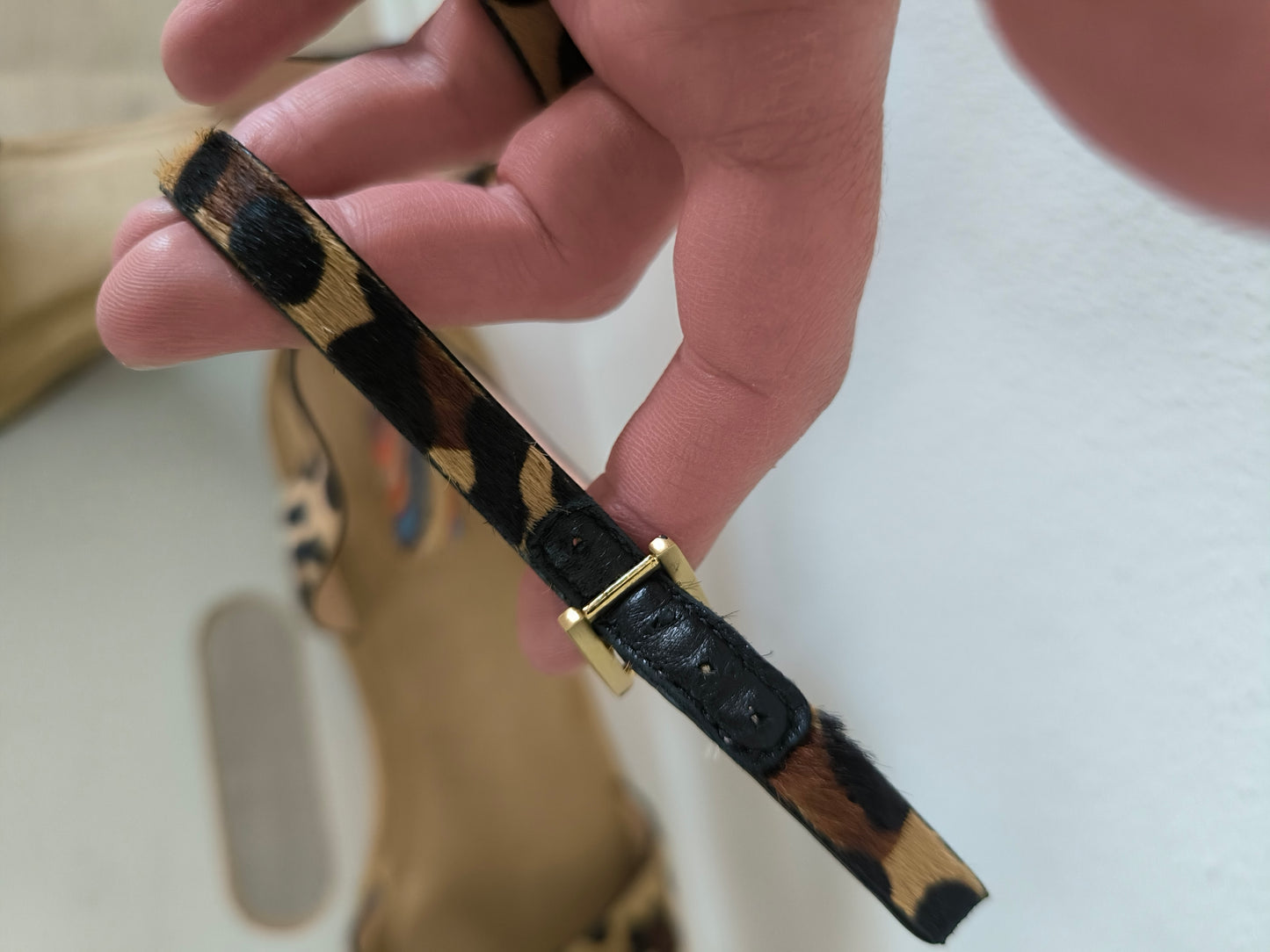 Paul Smith sandalo in legno