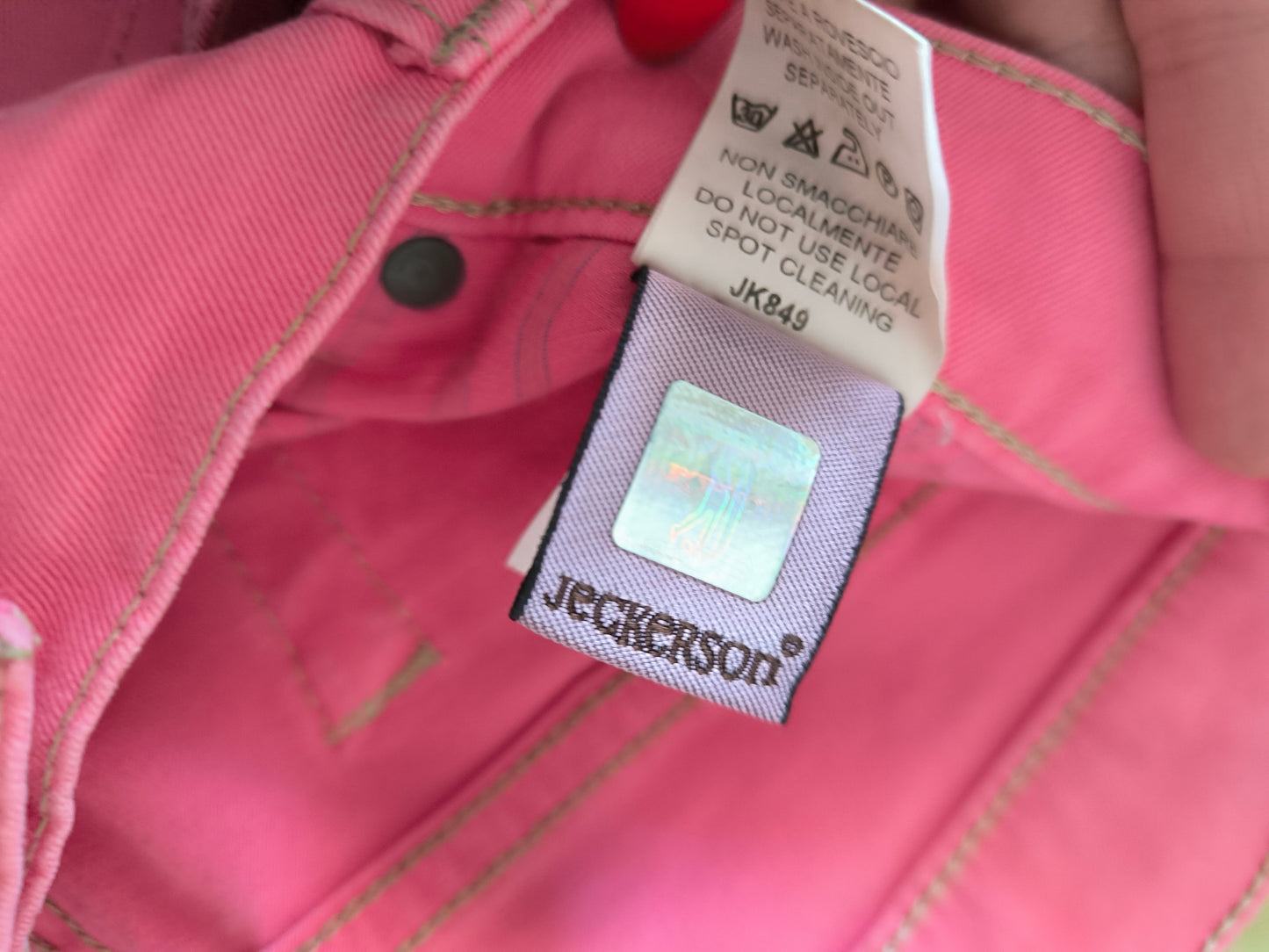 Jeckerson pantalone rosa