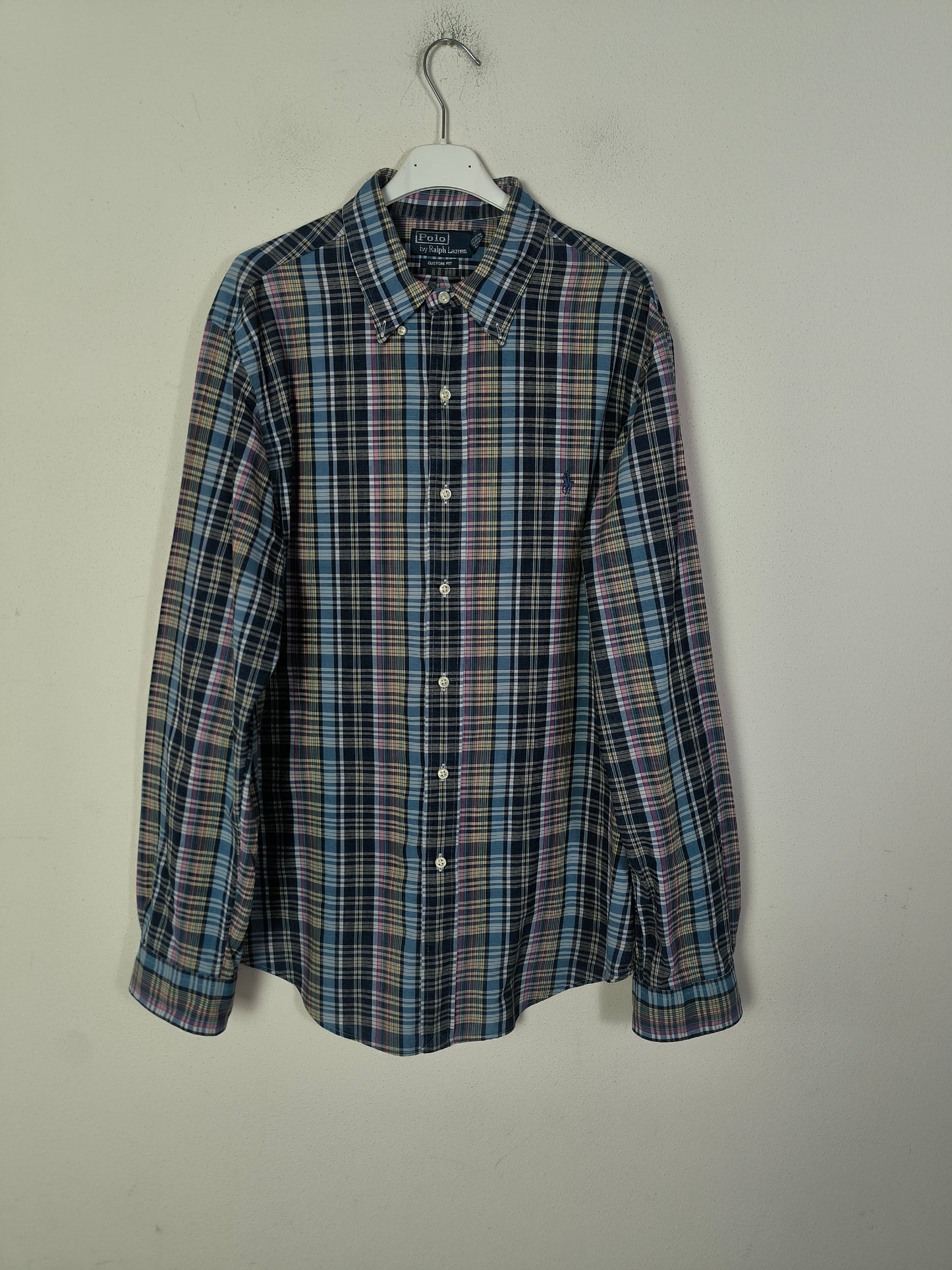 Camicia check Polo Ralph Lauren azzurra