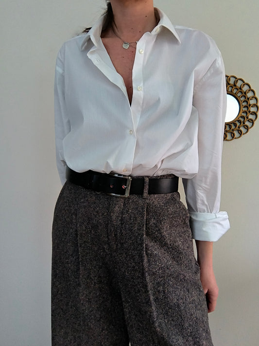 Bottega del Sarto camicia bianca maschile/unisex