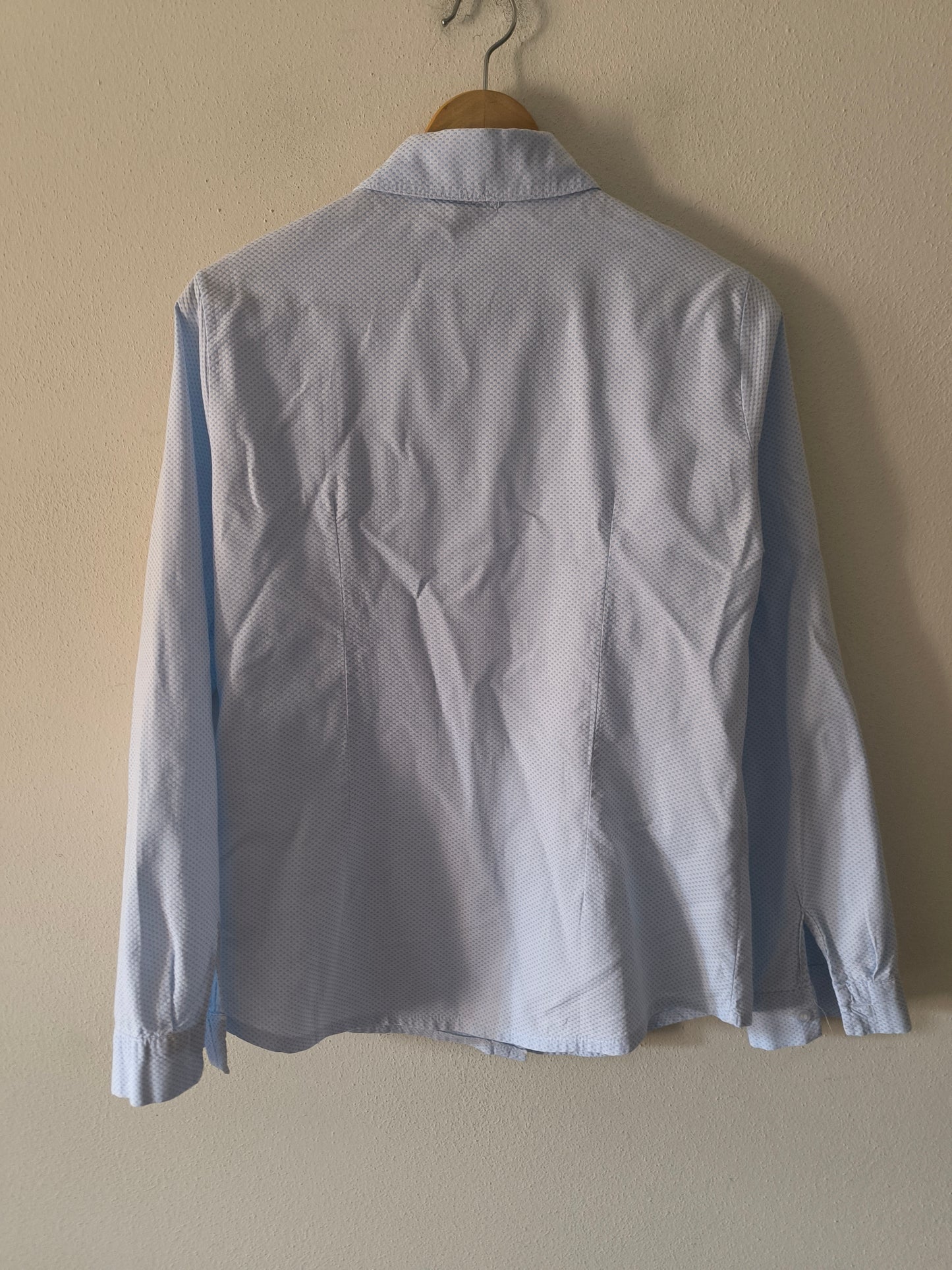 Camicetta Forte dei Marmi a cuoricini azzurri