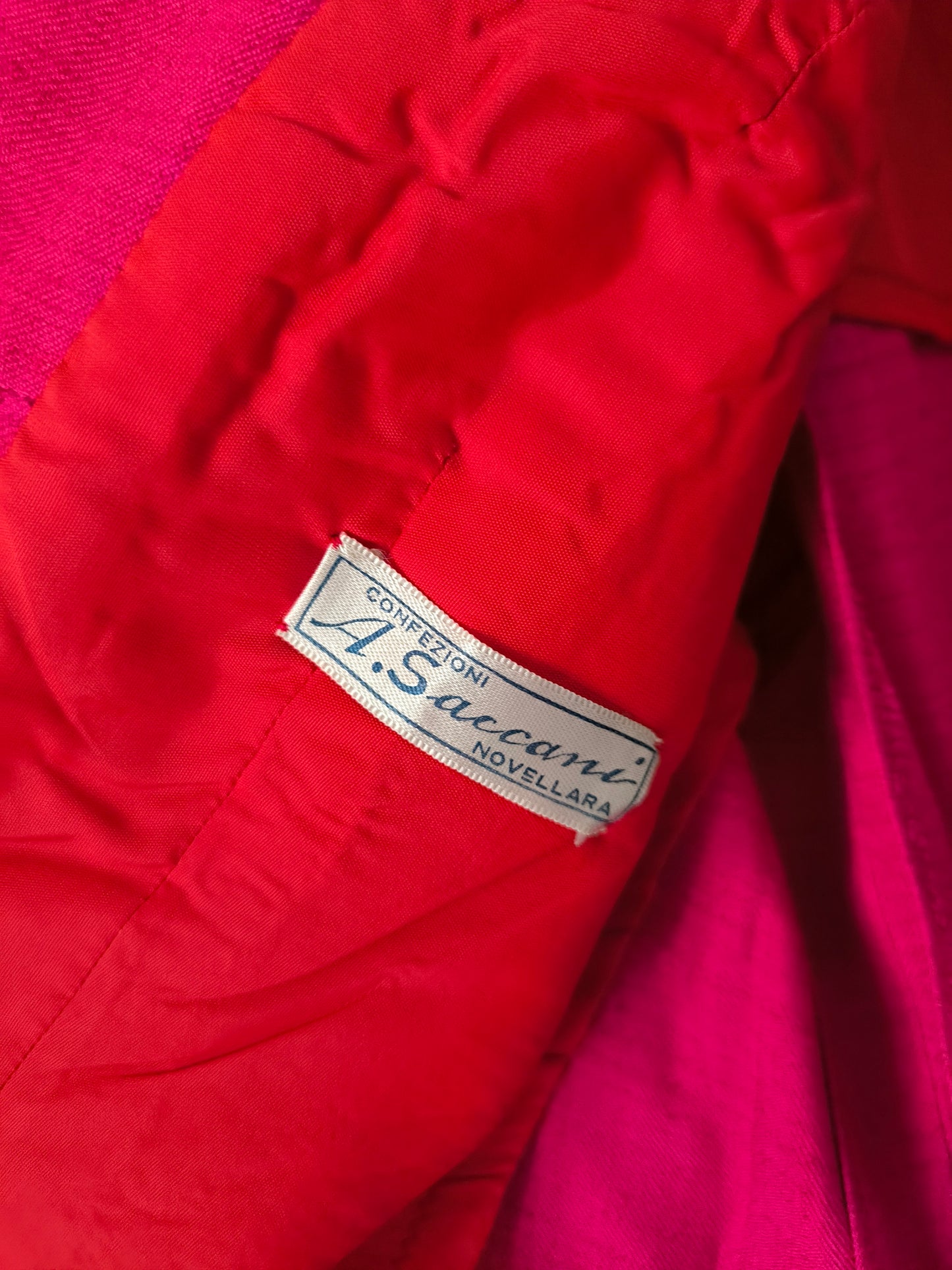 Blazer anni 60 fucsia