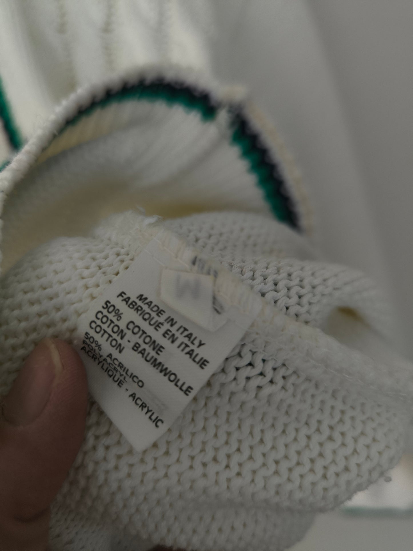 Cardigan cotone bianco