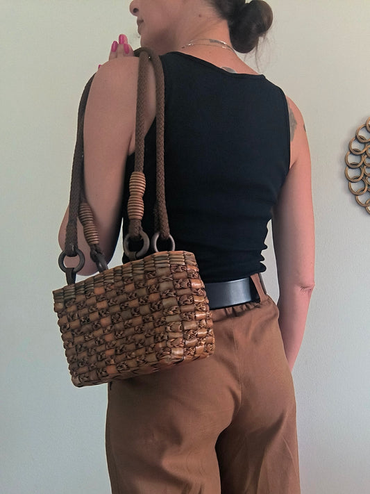 Borsetta vintage in paglia