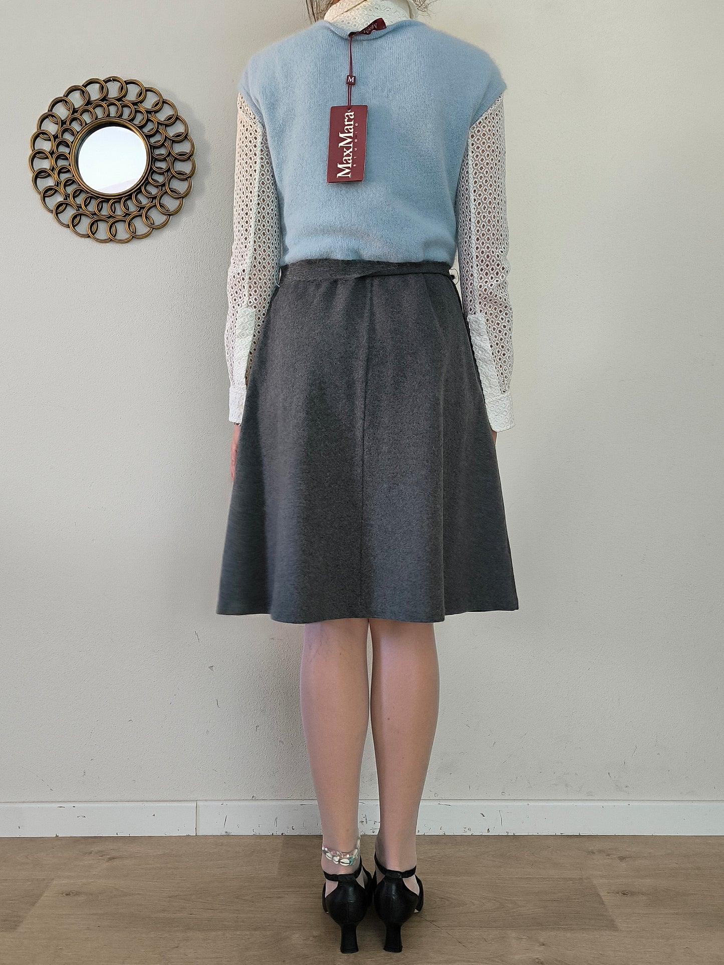 Abito Max Mara tg L in angora e lana