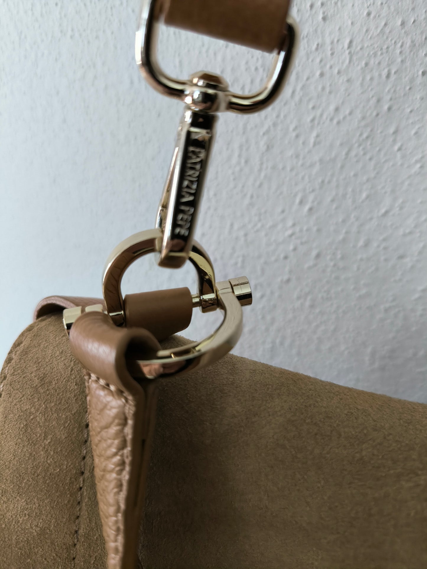 Borsa in suede e pelle Patrizia Pepe
