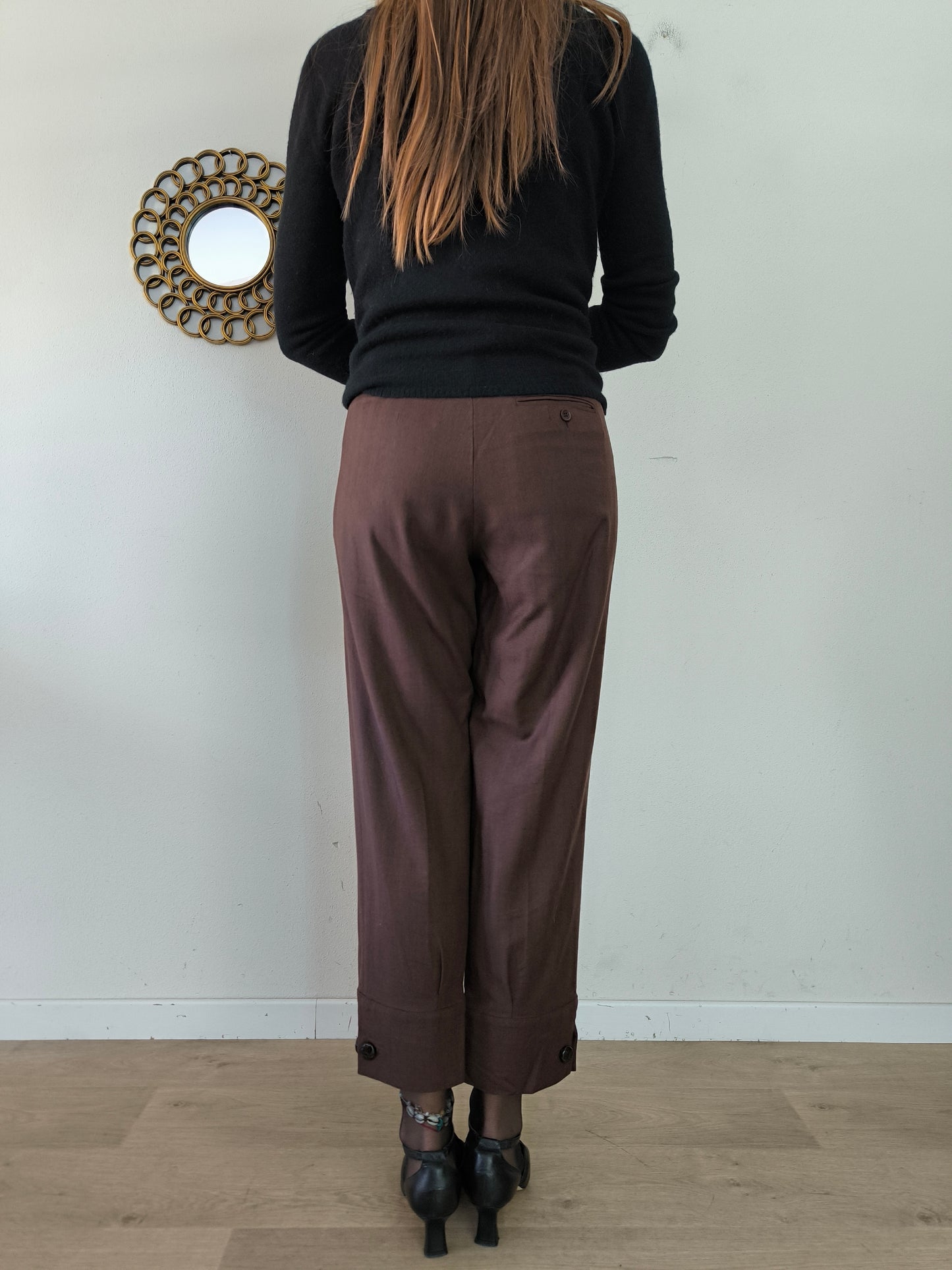 Pantalone marrone Max Mara tg M