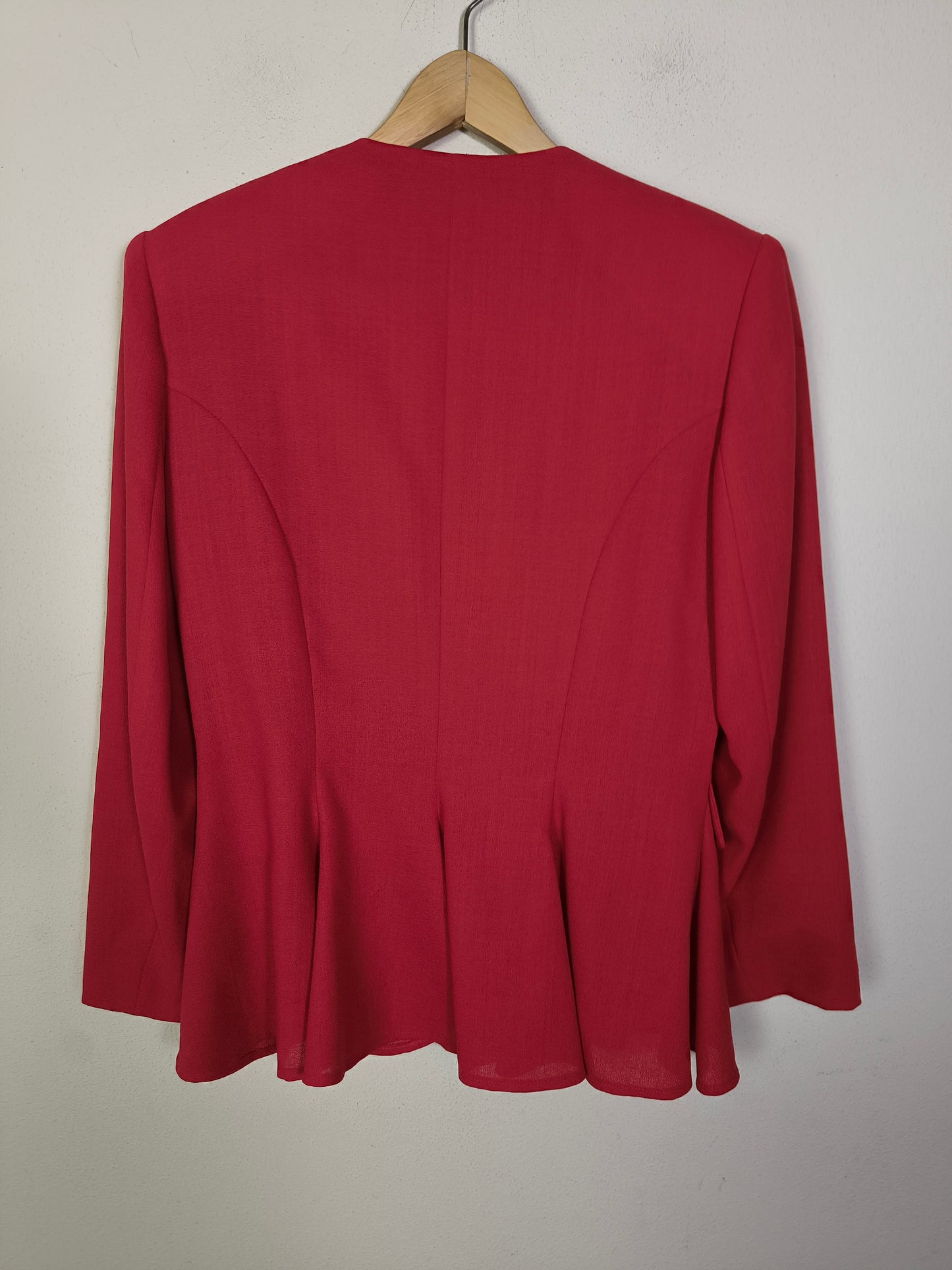 Blazer Marina Babini rosso tg 42