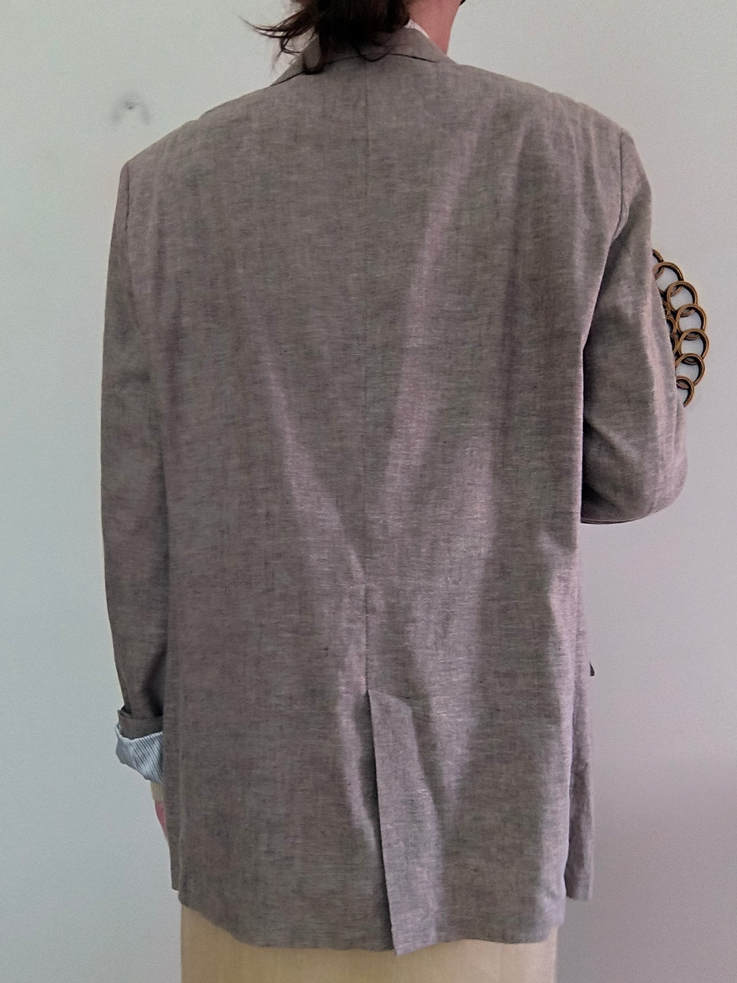 Rumford Venezia blazer unisex cotone e lino