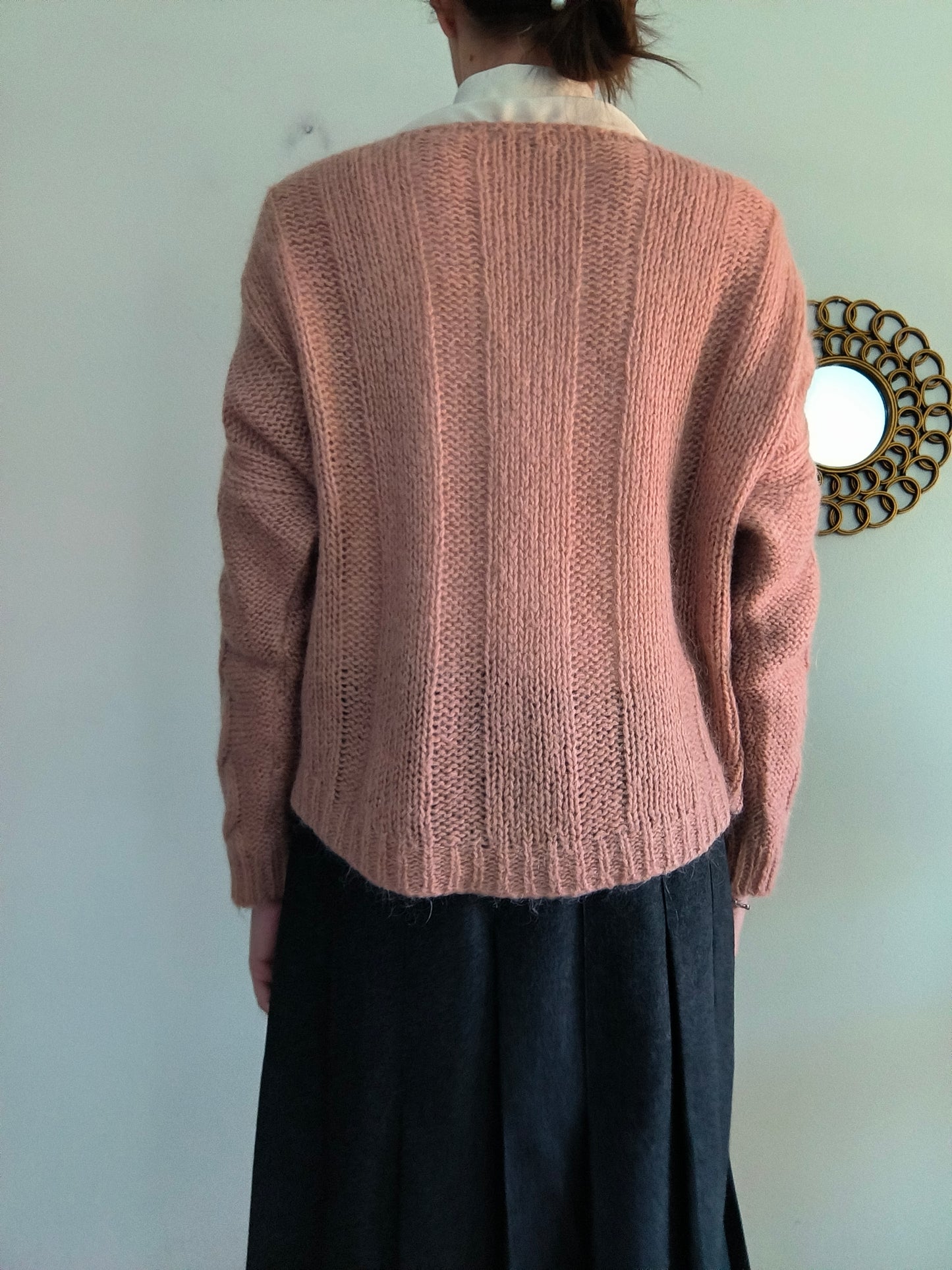 Maglione O'Dett rosa antico tg M/L