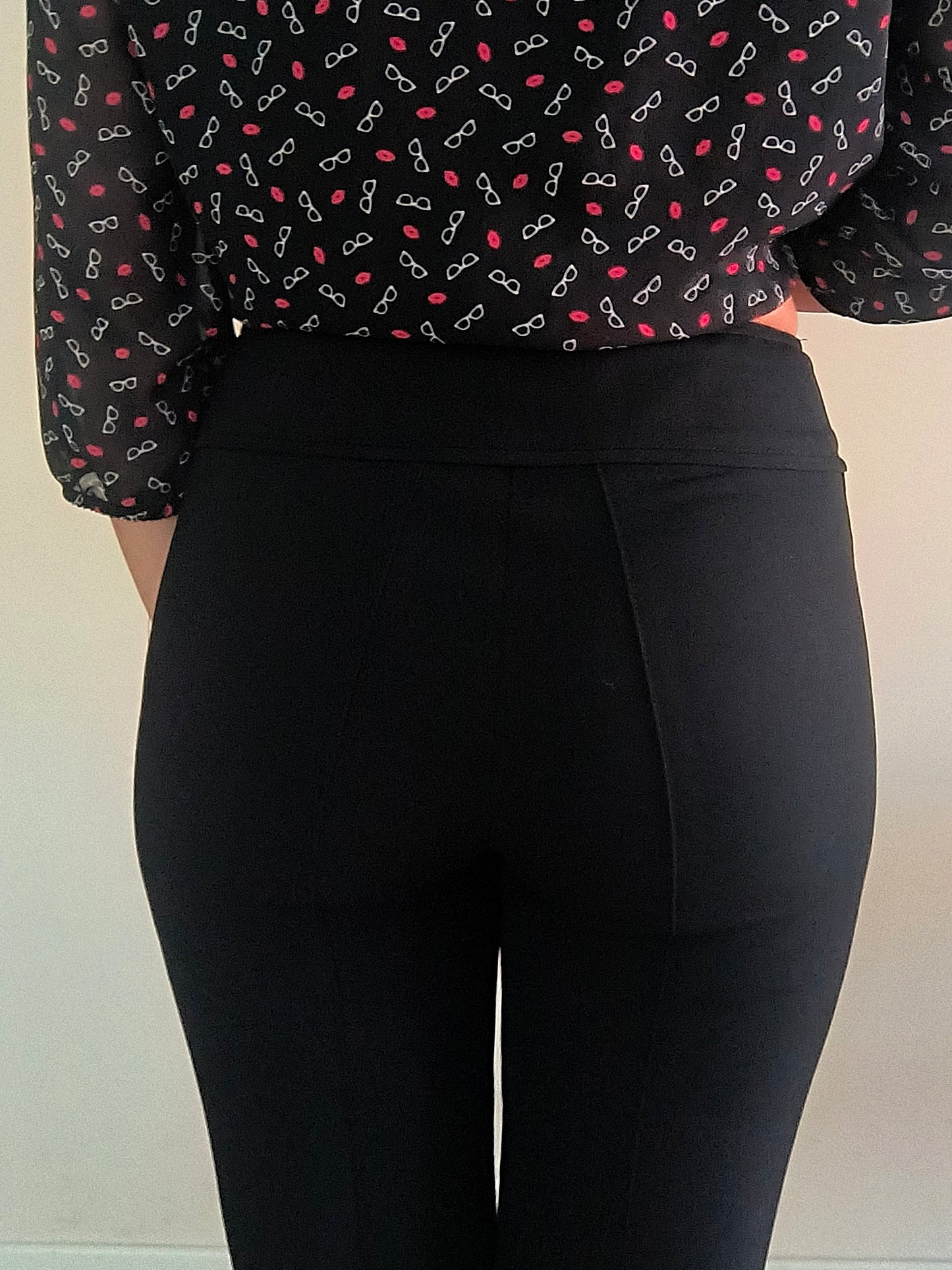 Pantalone SportMax nero tg 42