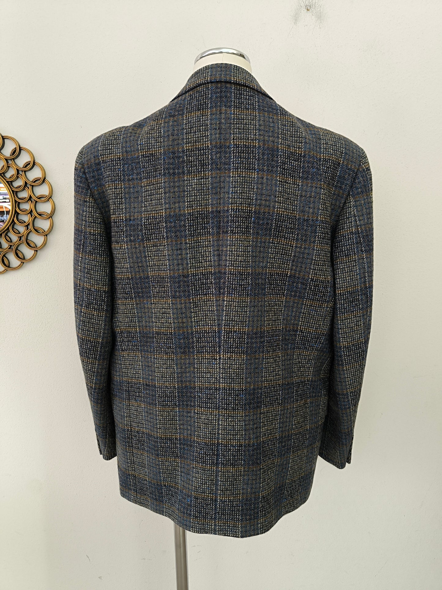 Blazer in tweed pura lana