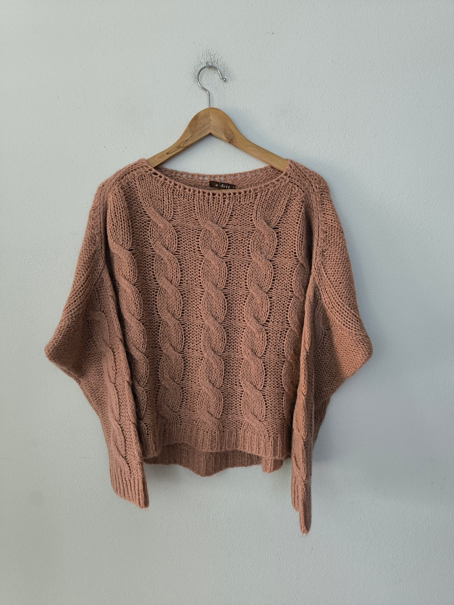 Maglione O'Dett rosa antico tg M/L
