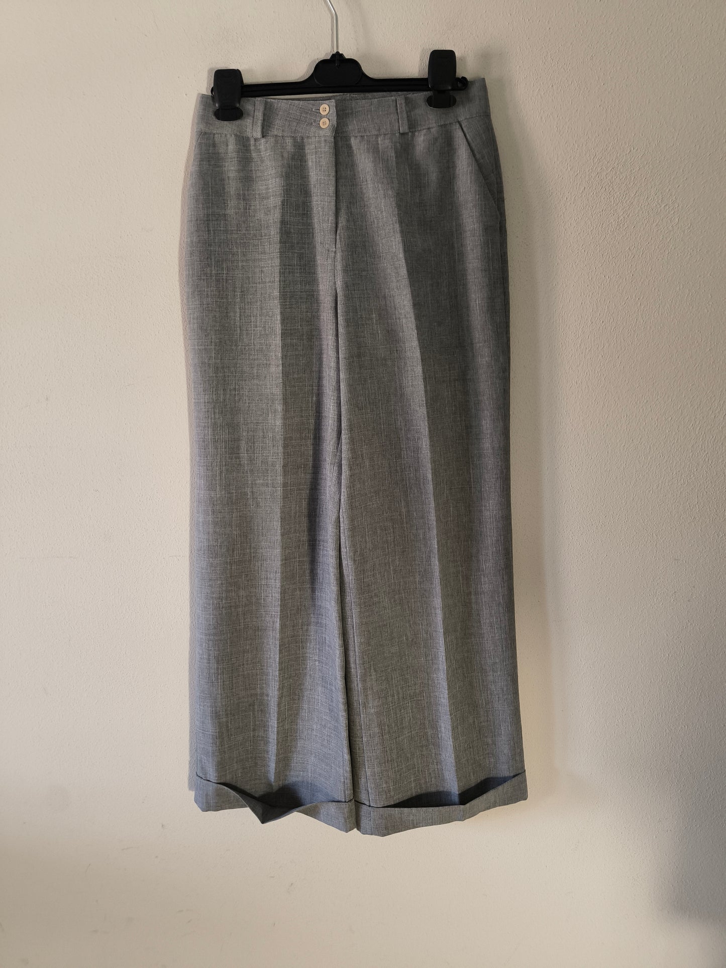 Pantalone ampio grigio chiaro