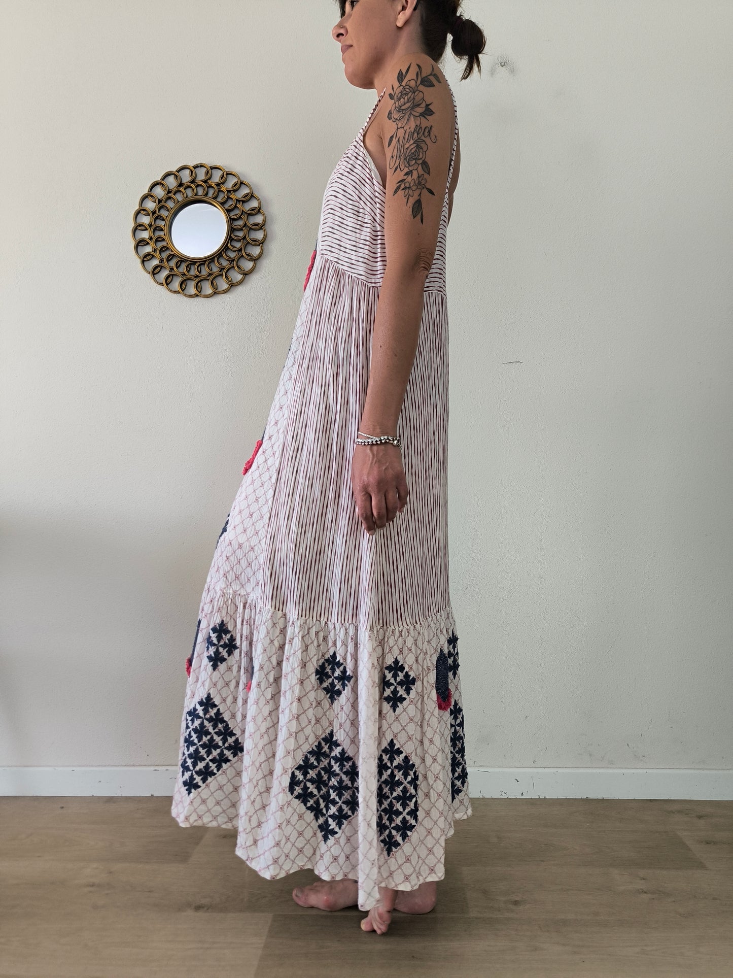 Maxi dress cotone