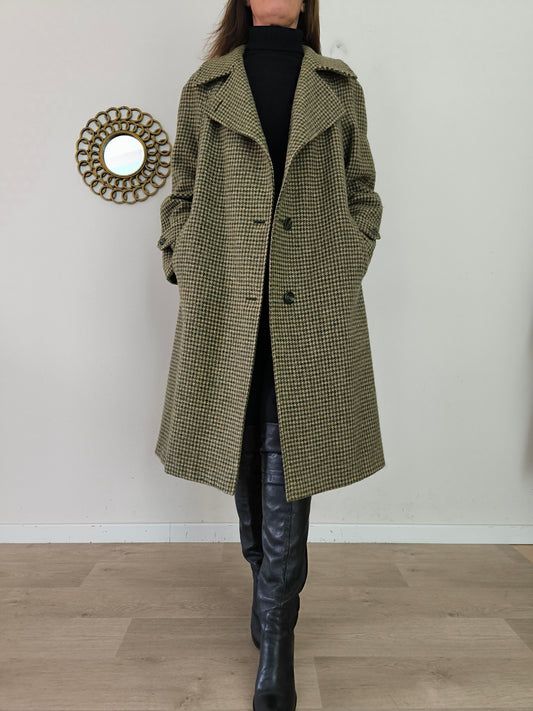 Cappotto vintage Moessmer Tweed, anni 60