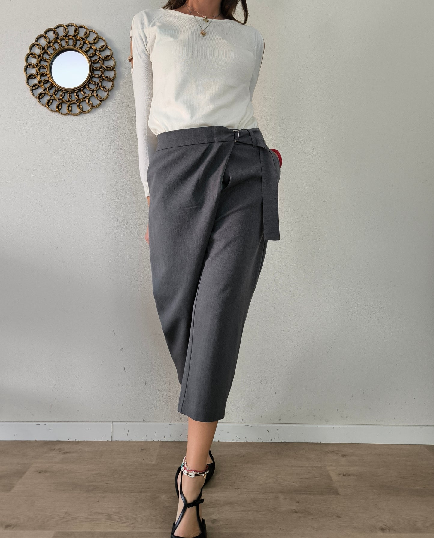 Pantalone Michela Mii grigio tg M