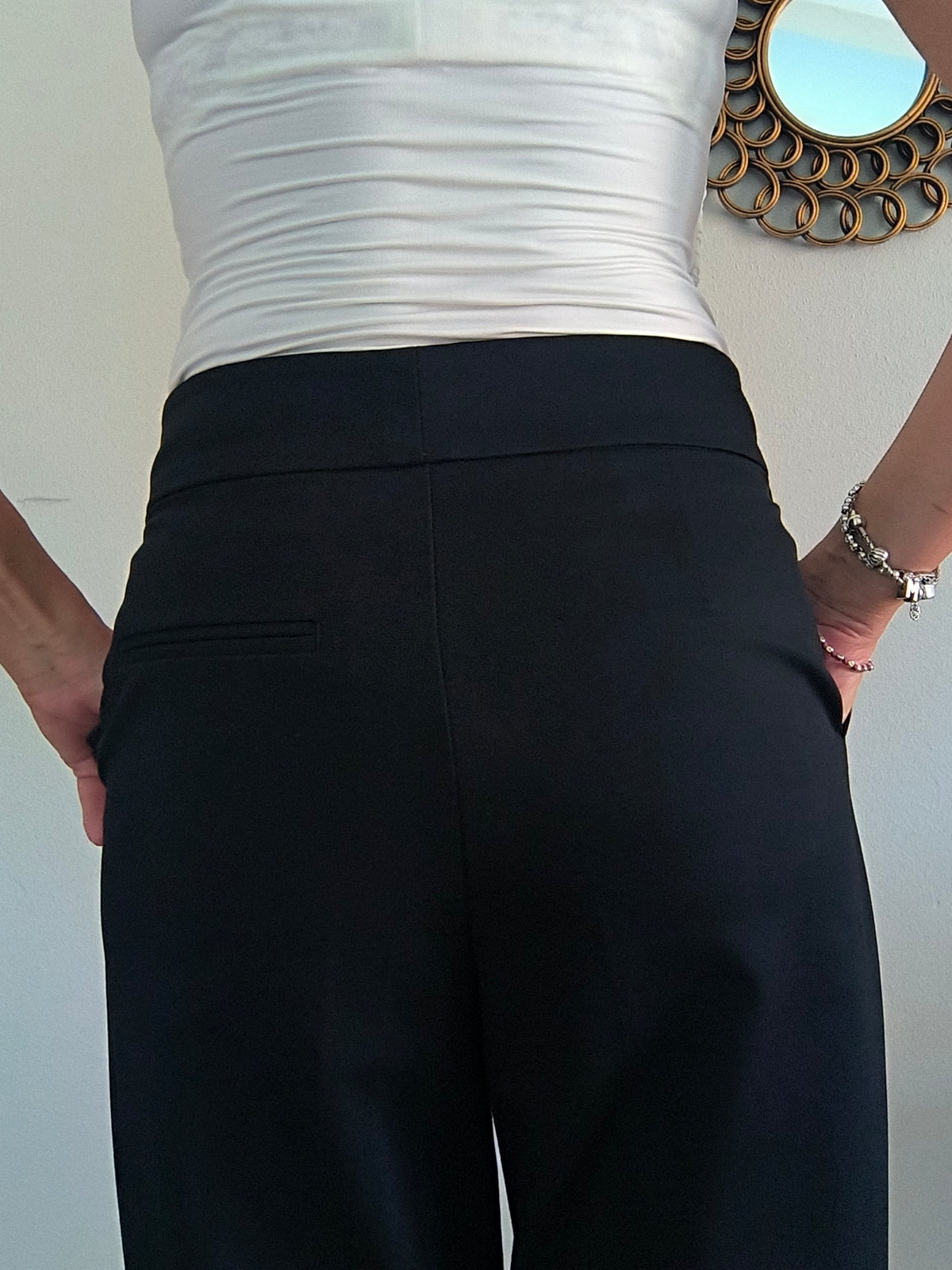 Pantalone nero no brand