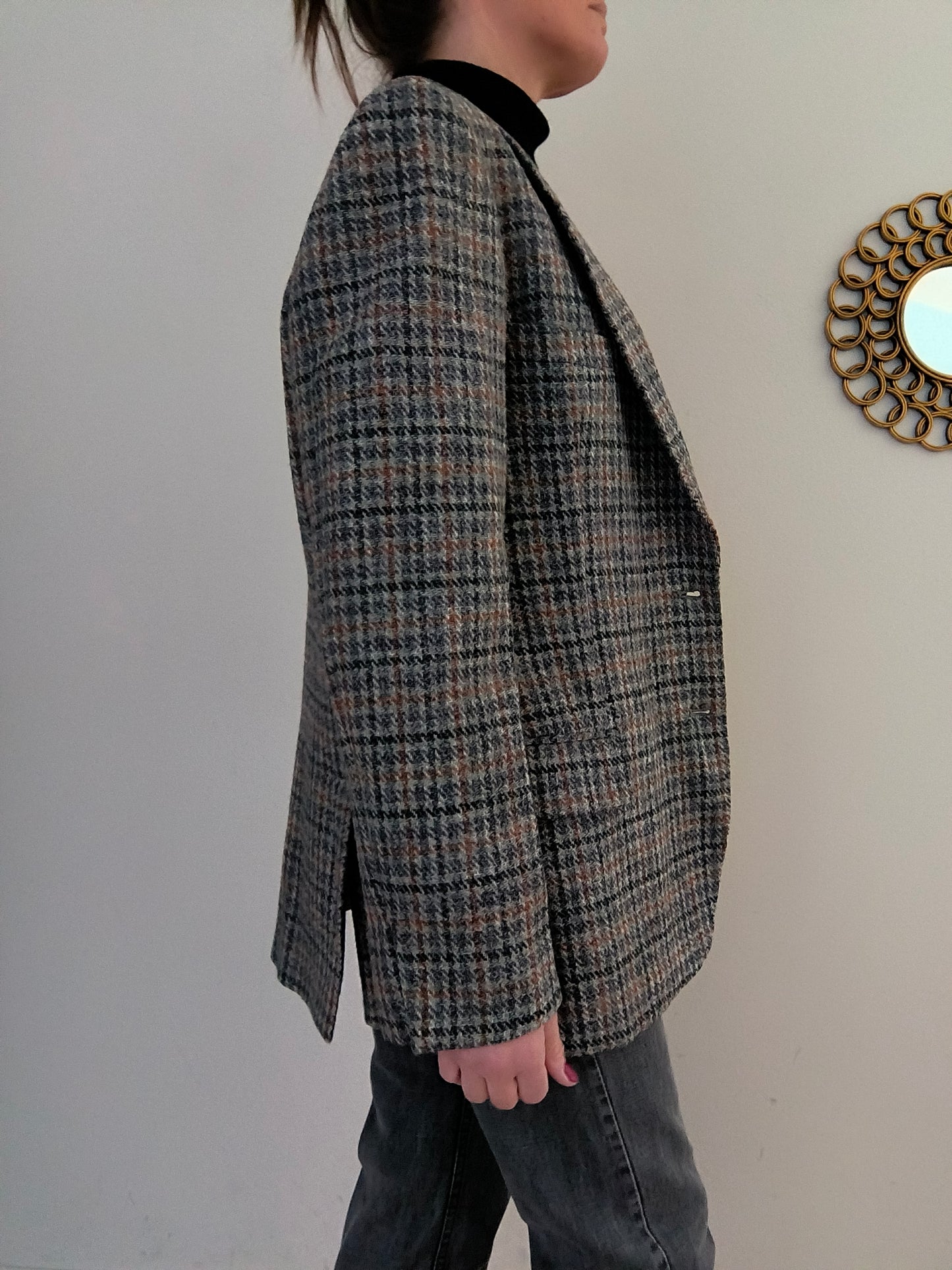 Blazer Harris Tweed in pura Lana