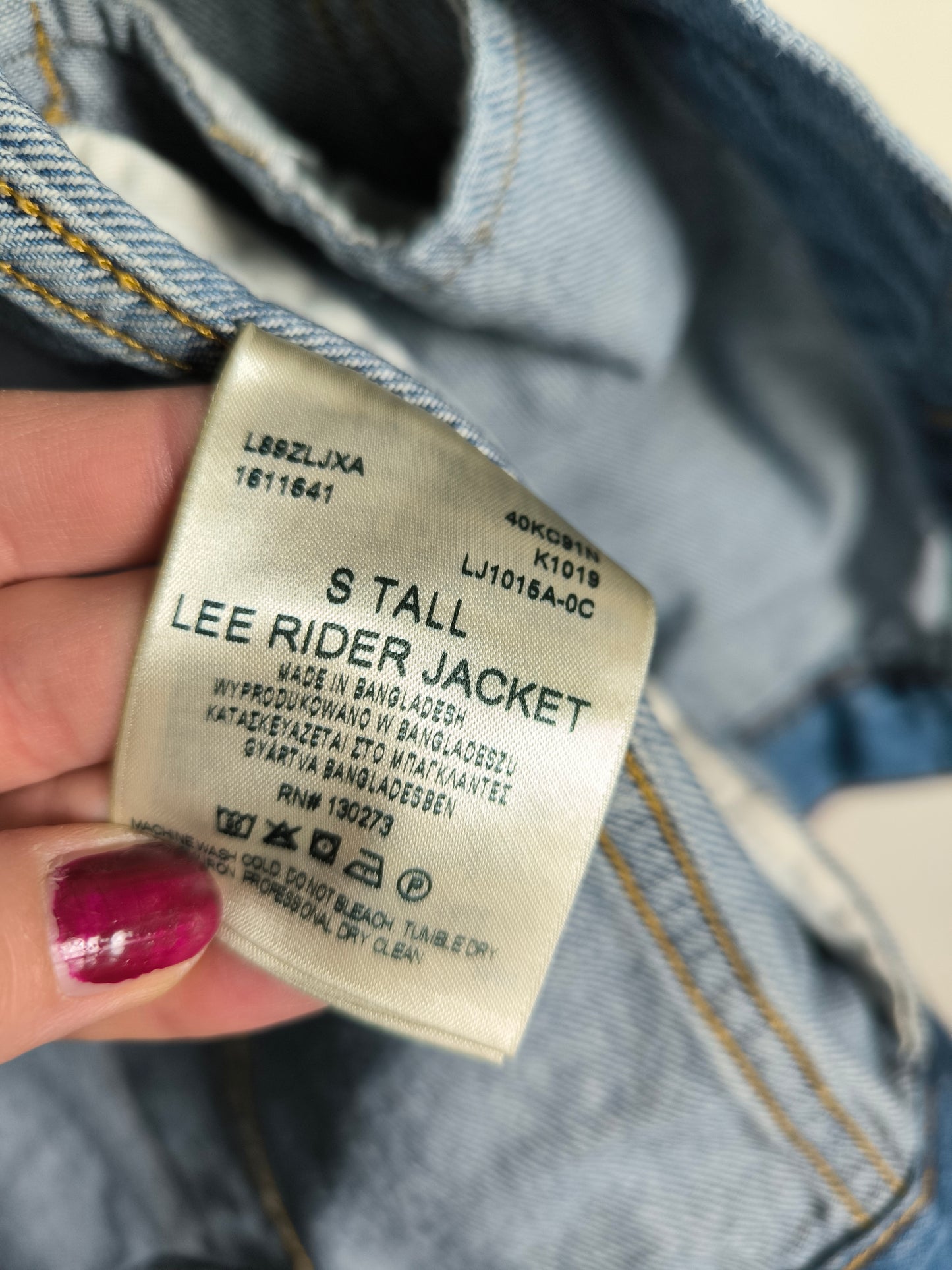 Giacchetto Lee denim