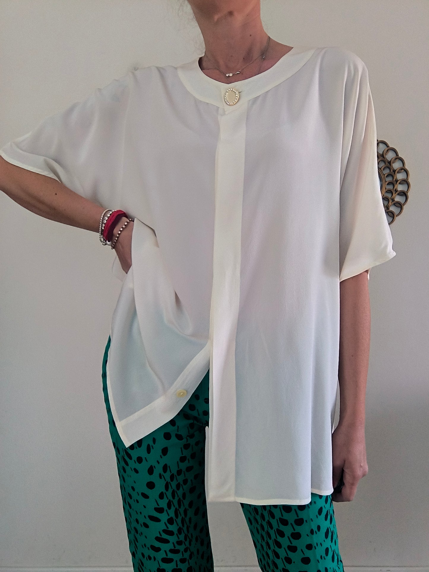 Camicia Persona by Marina Rinaldi in pura seta