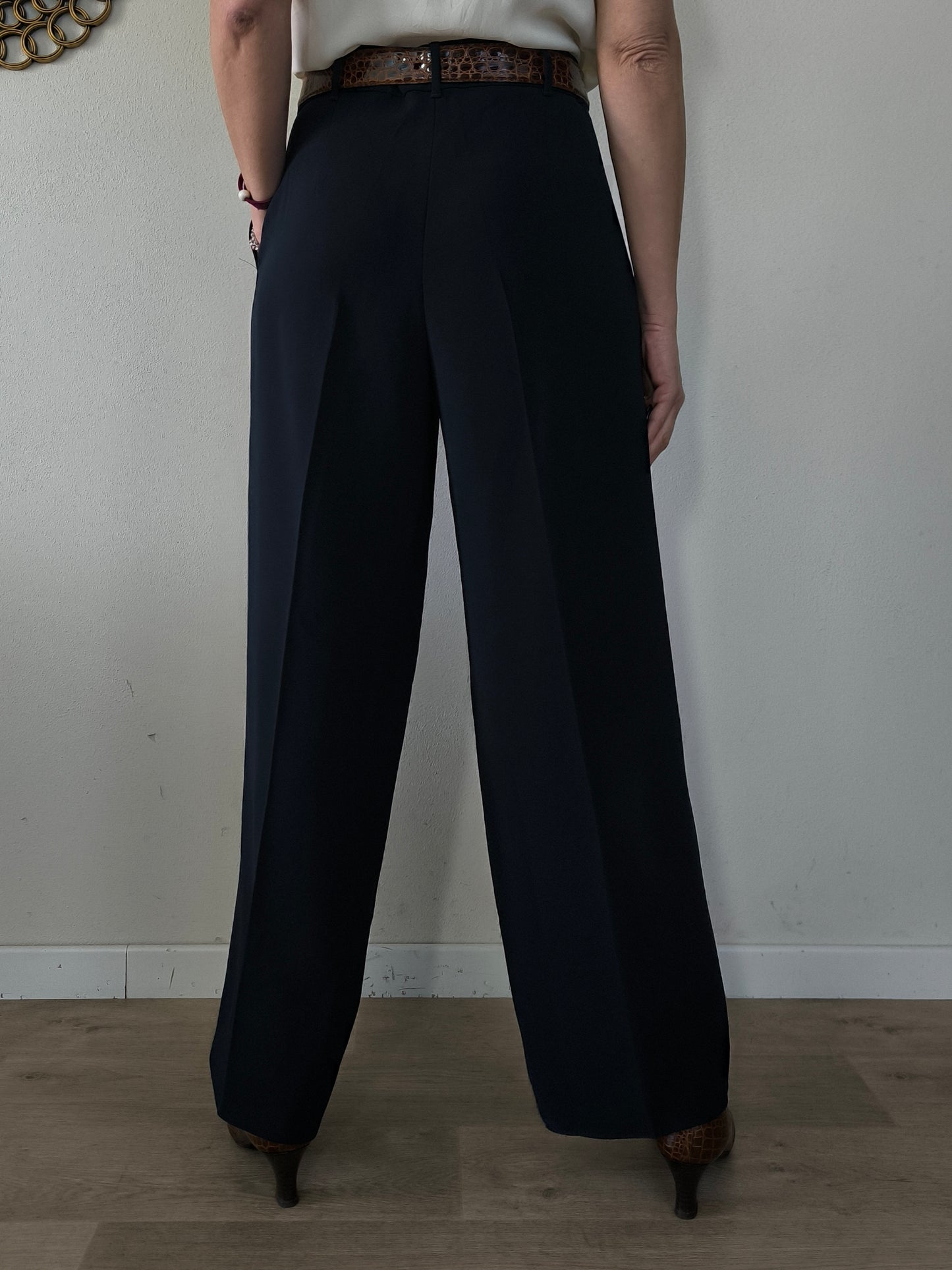 Pantapalazzo Max Mara blu notte tg 44