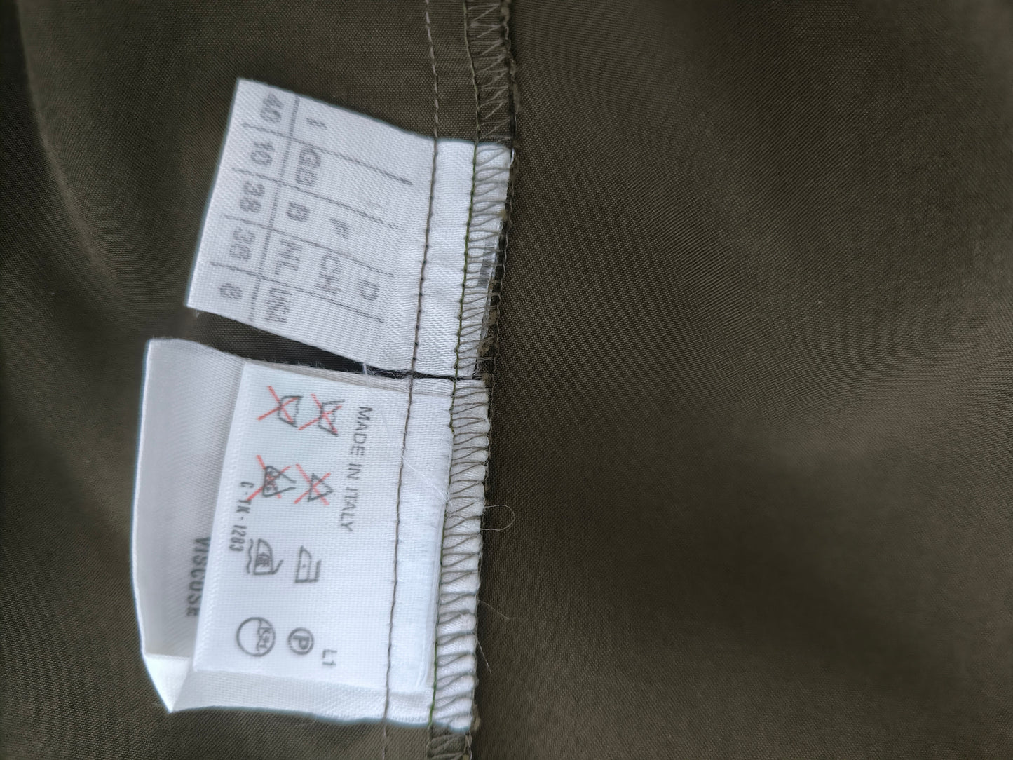 Gonna pantalone Kaki Max Mara Retail