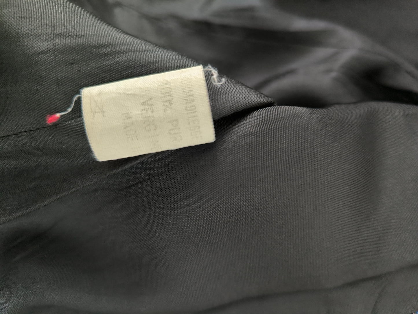 Blazer tartan rosso/nero tg M