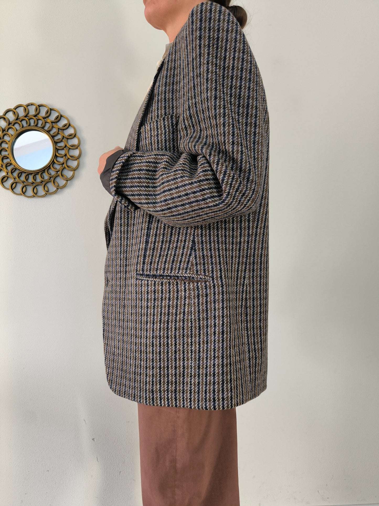 Blazer Trussardi in lana e alpaca tg 58