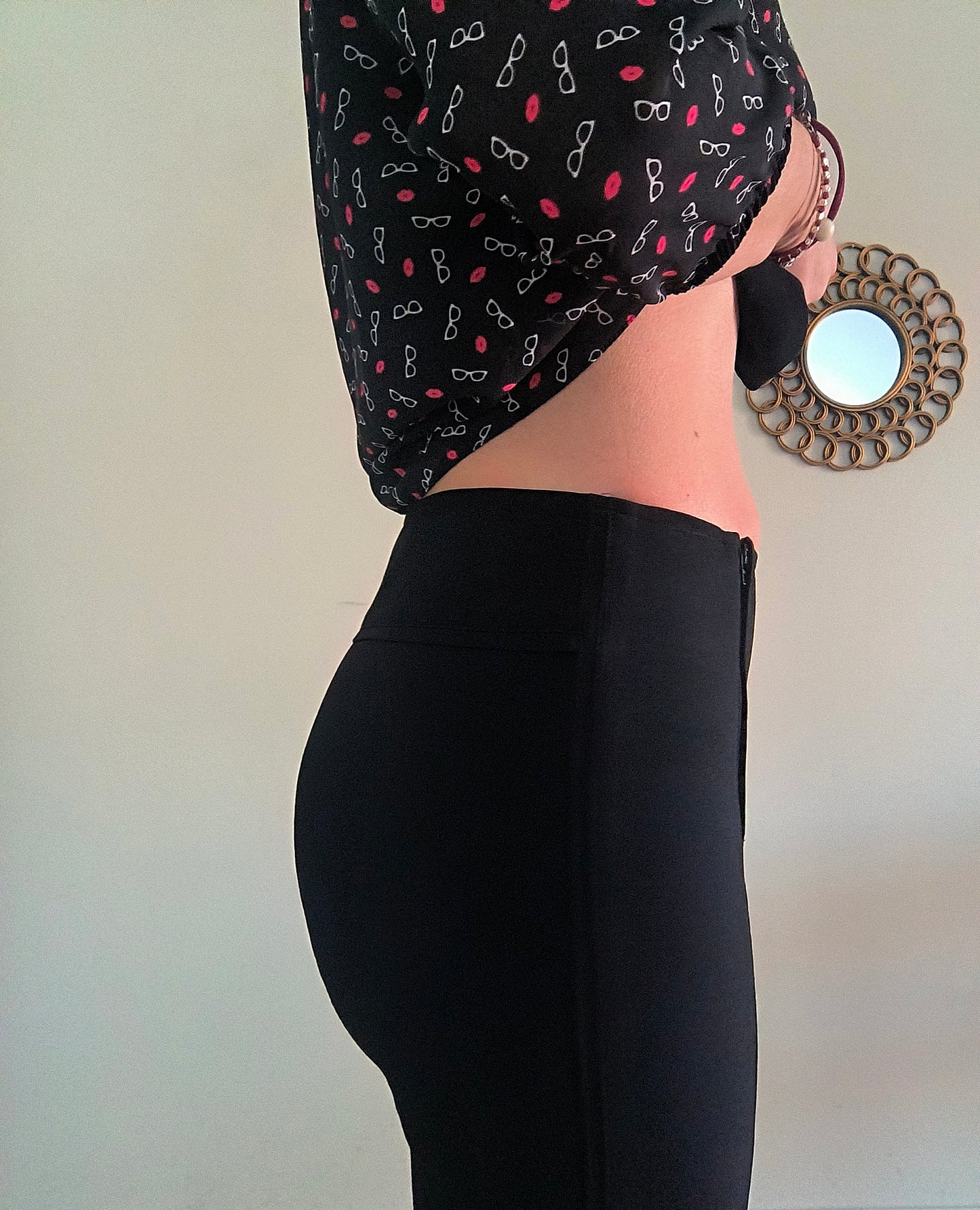 Pantalone SportMax nero tg 42